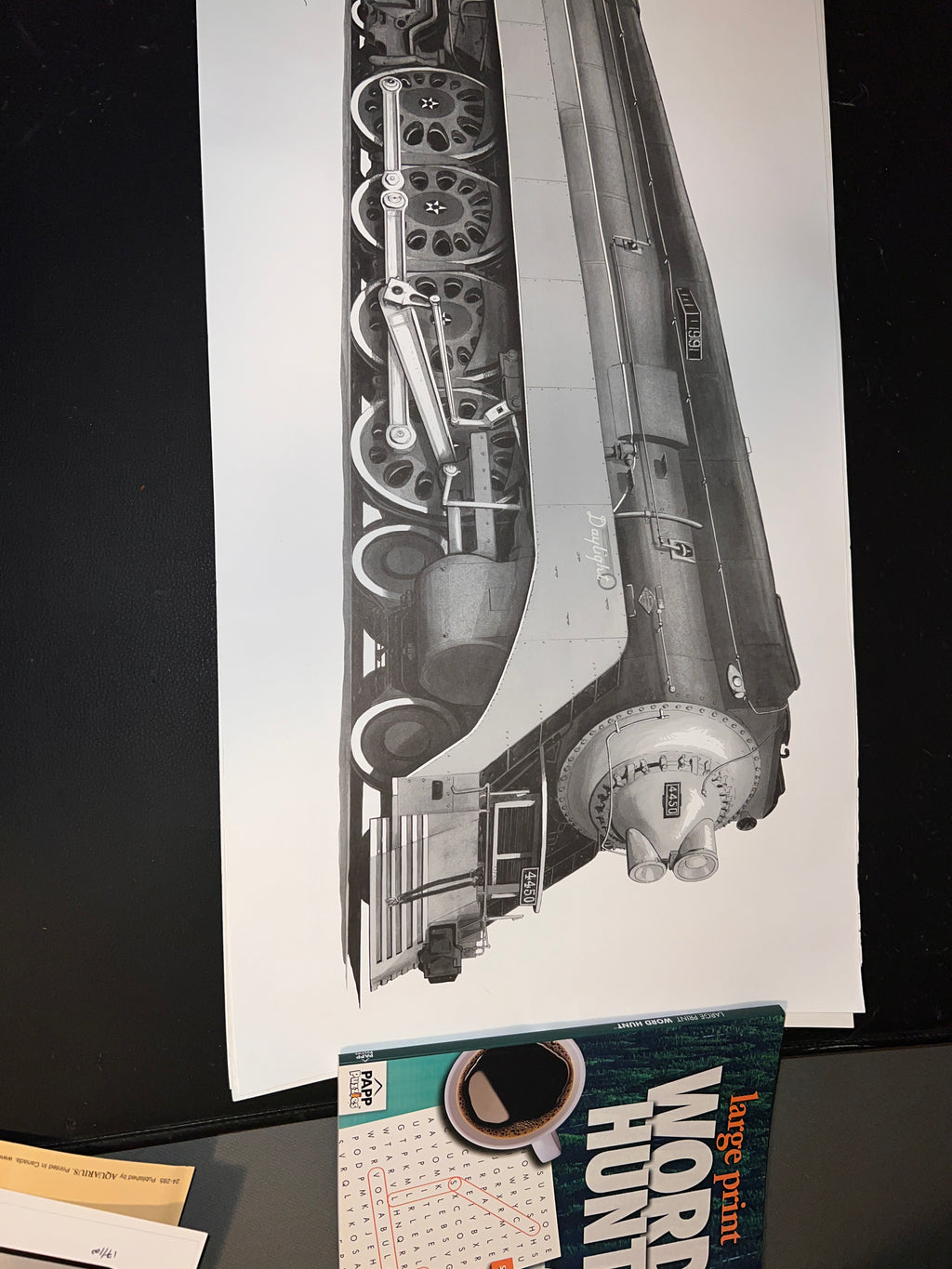 Alvin Staufer Train Posters Vintage Bundle 4 total!  Signed!