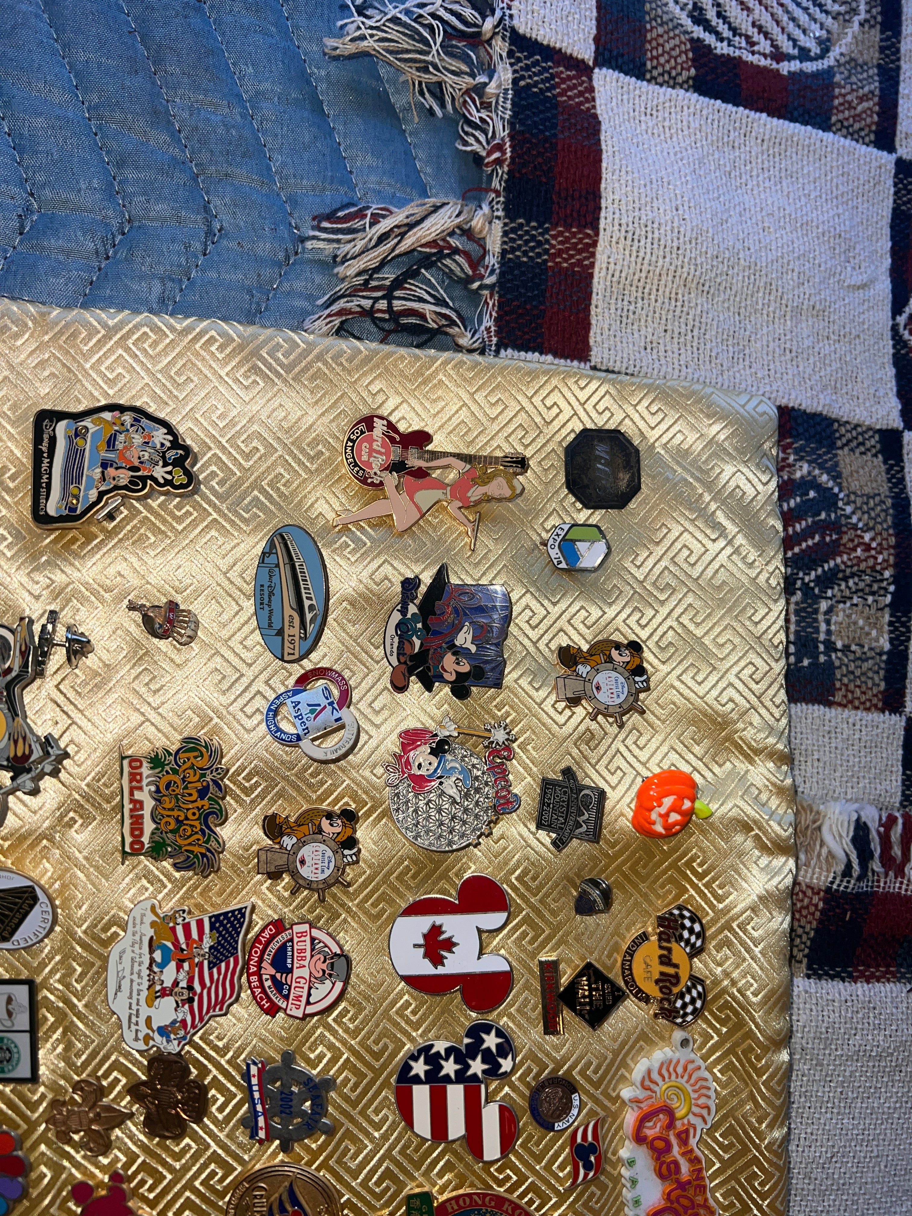 Around 72 pins from 90s 2000s Disney Daytona and much more!