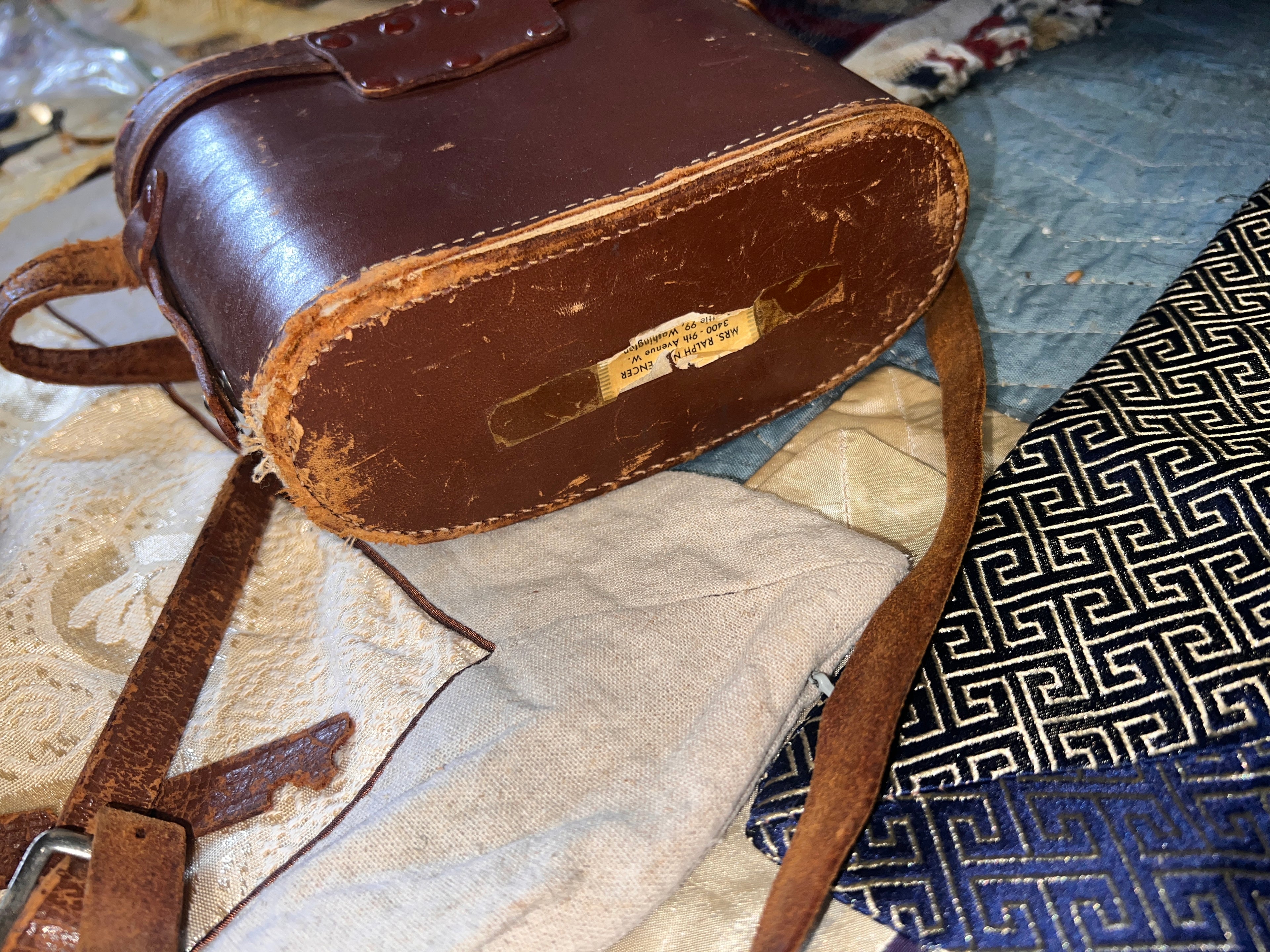 Vintage Optics Lot - Binoculars Mikron & Kodak Pocket Automatic Camera with Cases