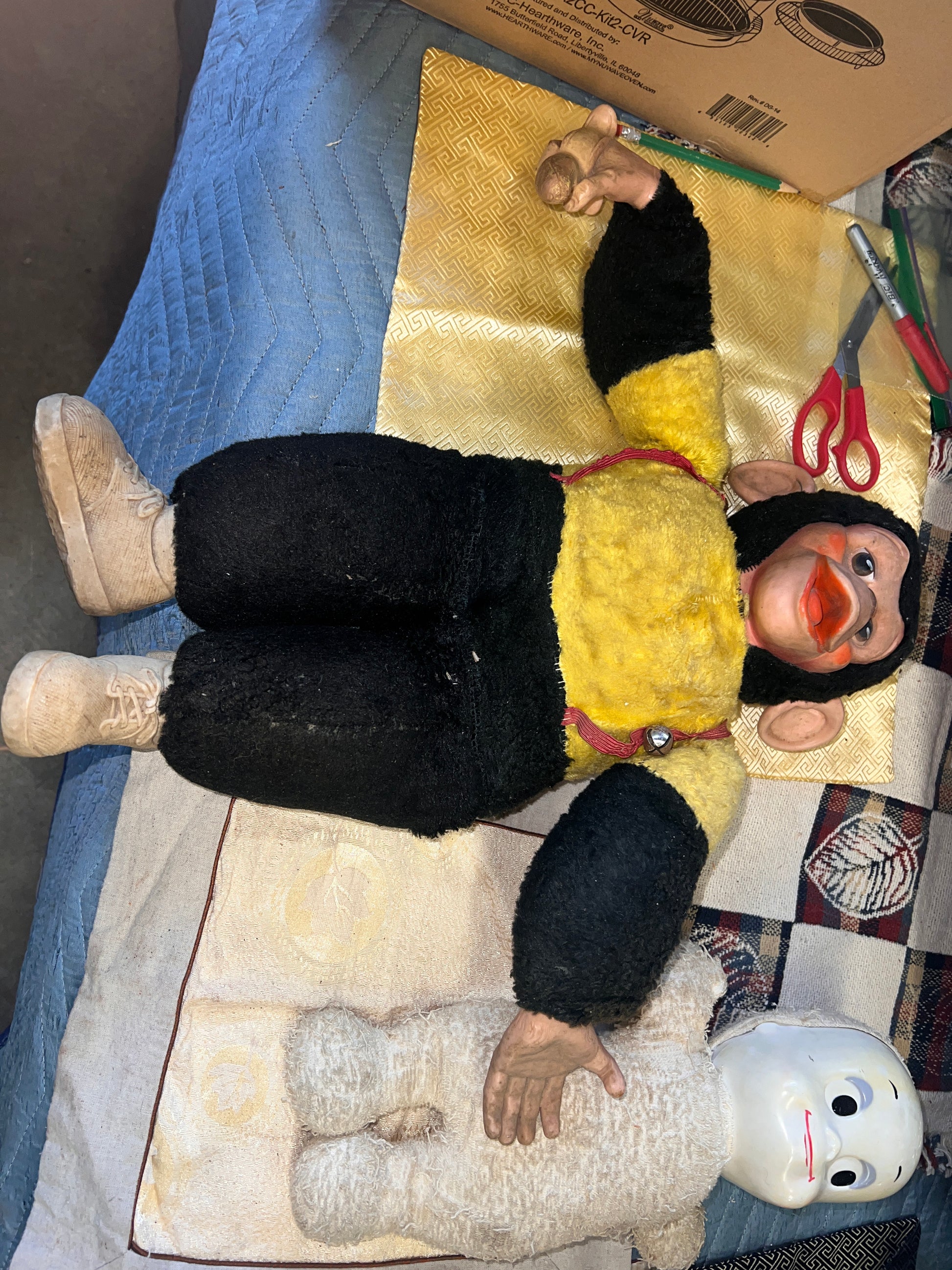 Antique Doll Lot (Zippy Chimp, Casper Ghost, Snowden Raggedy Ann, Artist Baby Doll)