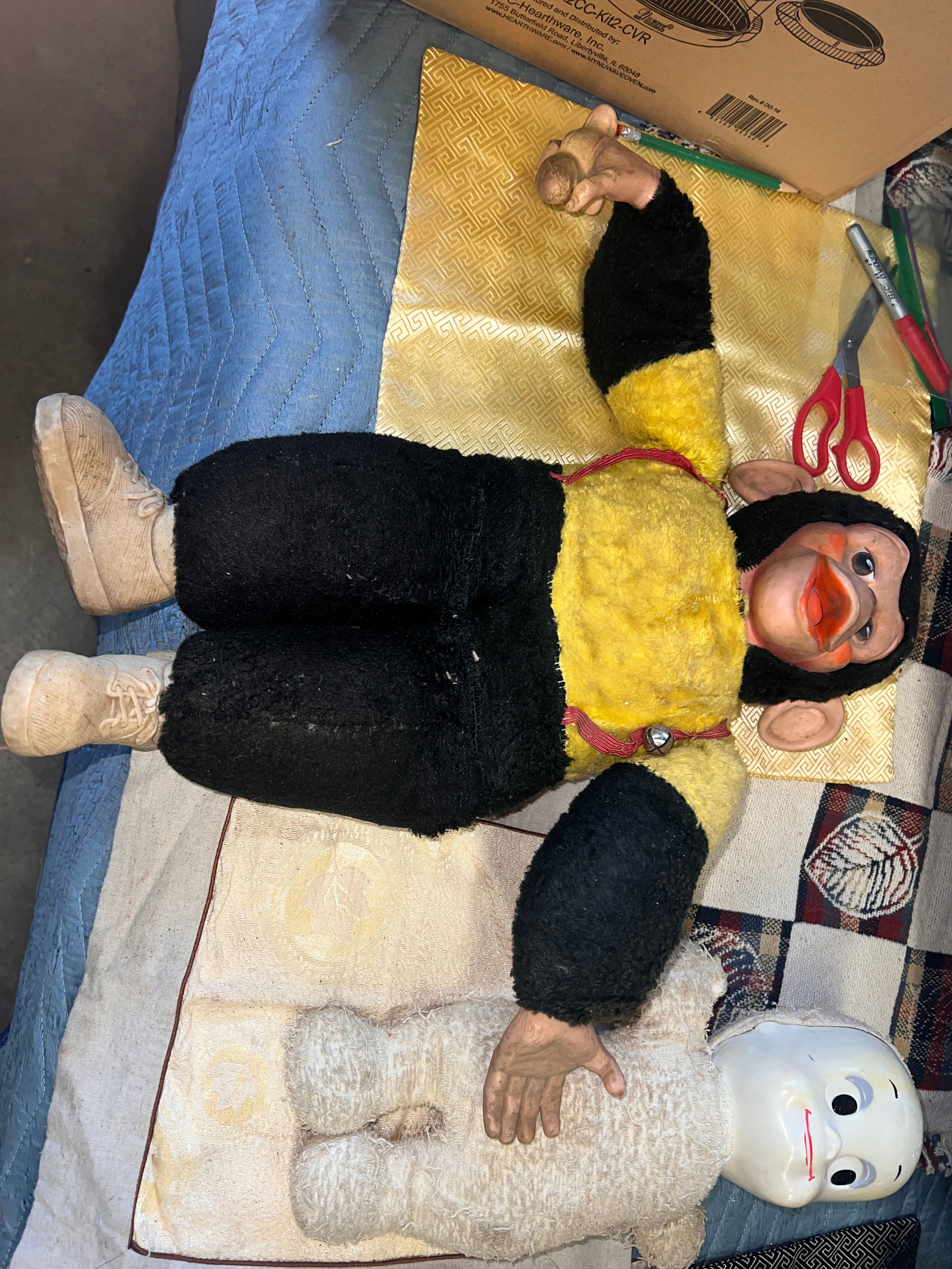 Antique Doll Lot (Zippy Chimp, Casper Ghost, Snowden Raggedy Ann, Artist Baby Doll)