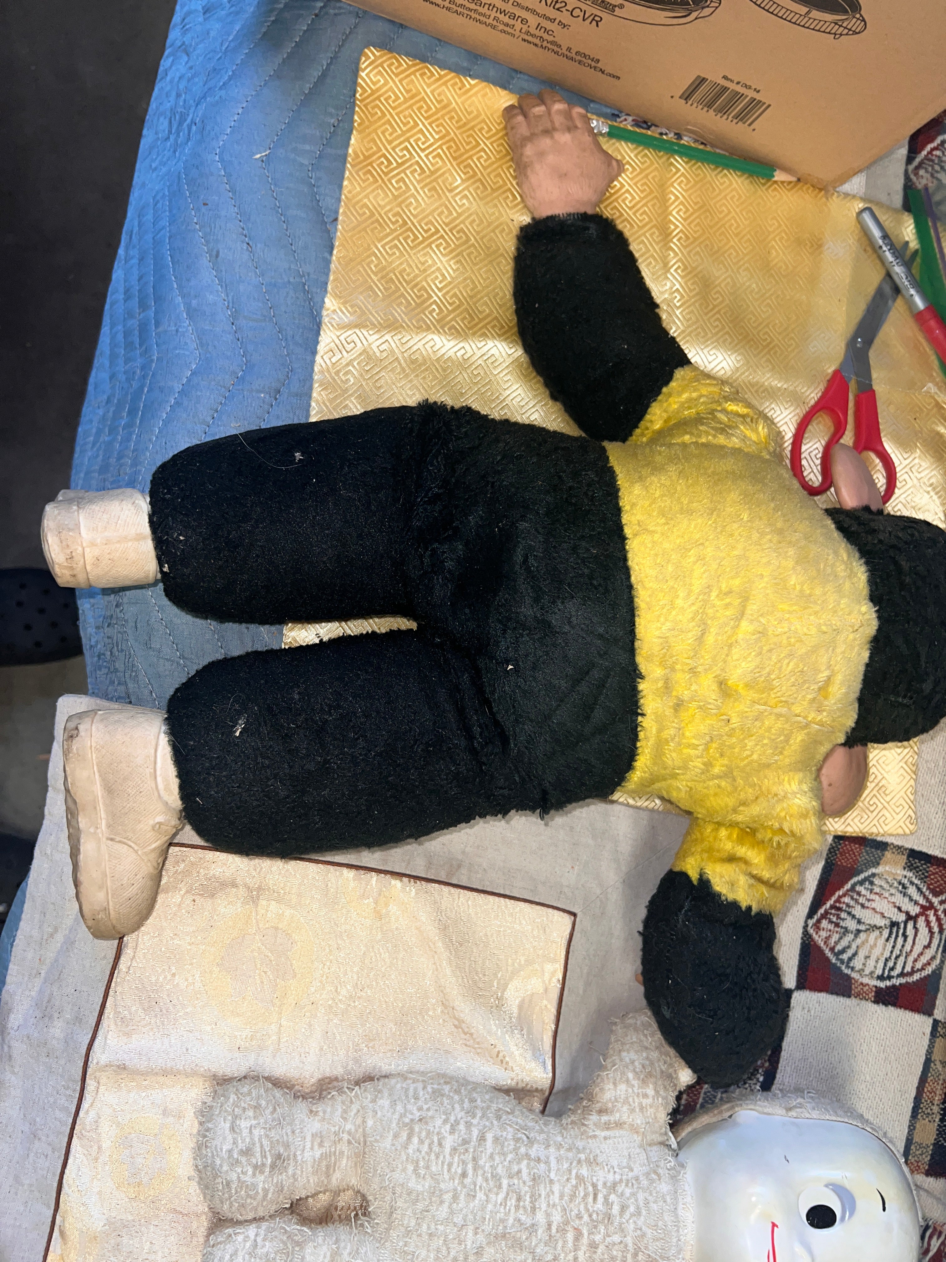 Antique Doll Lot (Zippy Chimp, Casper Ghost, Snowden Raggedy Ann, Artist Baby Doll)