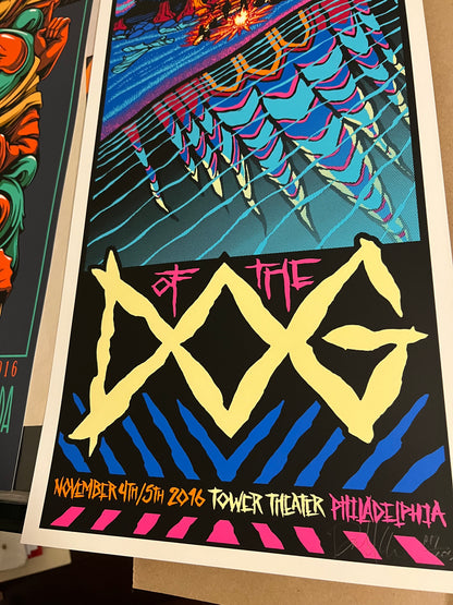 Temple Of The Dog Philadelphia 2016 poster Brad Klausen SIGNED!