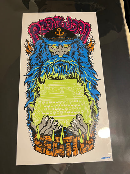 Pearl jam Backspacer September 2009 Key Arena Seattle Ames Bros 14x26!