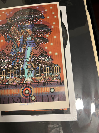 PEARL JAM May 9 2010 Cleveland Poster By GUY BURWELL SIGNED SN!