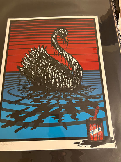 PEARL JAM MANCHESTER 2009 BRAD KLAUSEN SIGNED SN! 18.5x24!