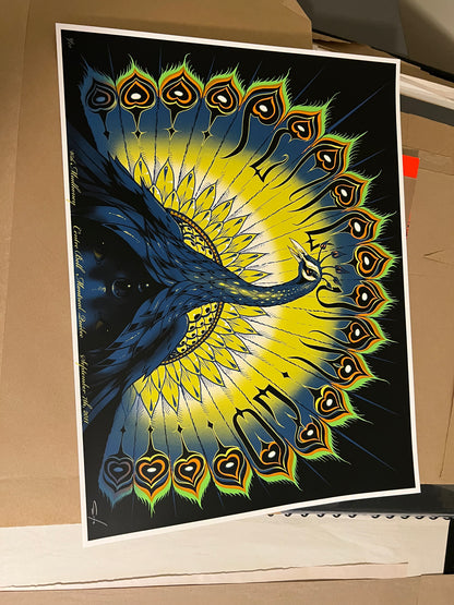 Pearl Jam September 7 2011 Quebec Soto Poster SIGNED AND SN!!  18x24!