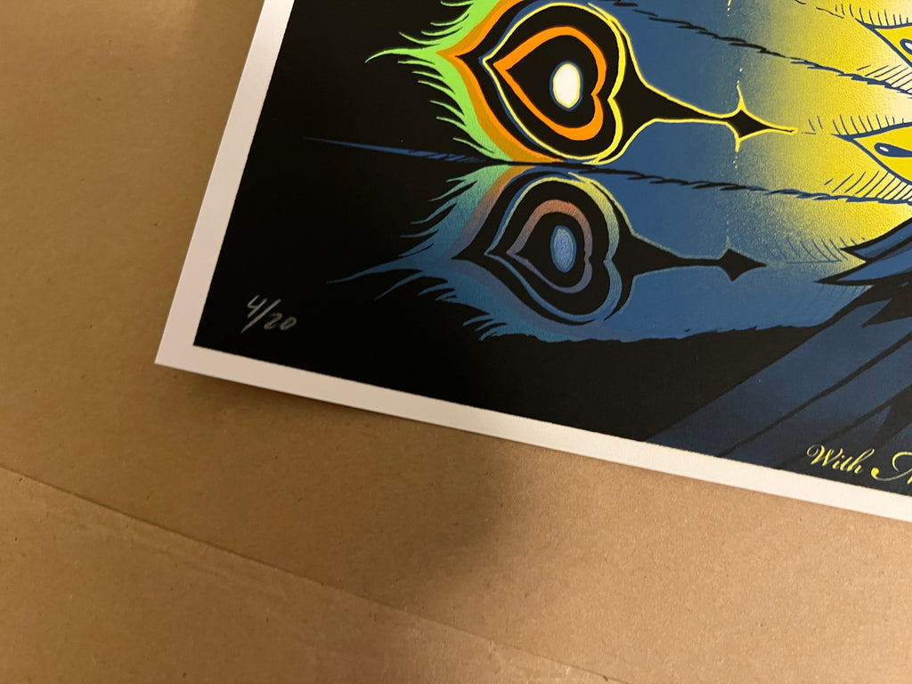 Pearl Jam September 7 2011 Quebec Soto Poster SIGNED AND SN!!  18x24!