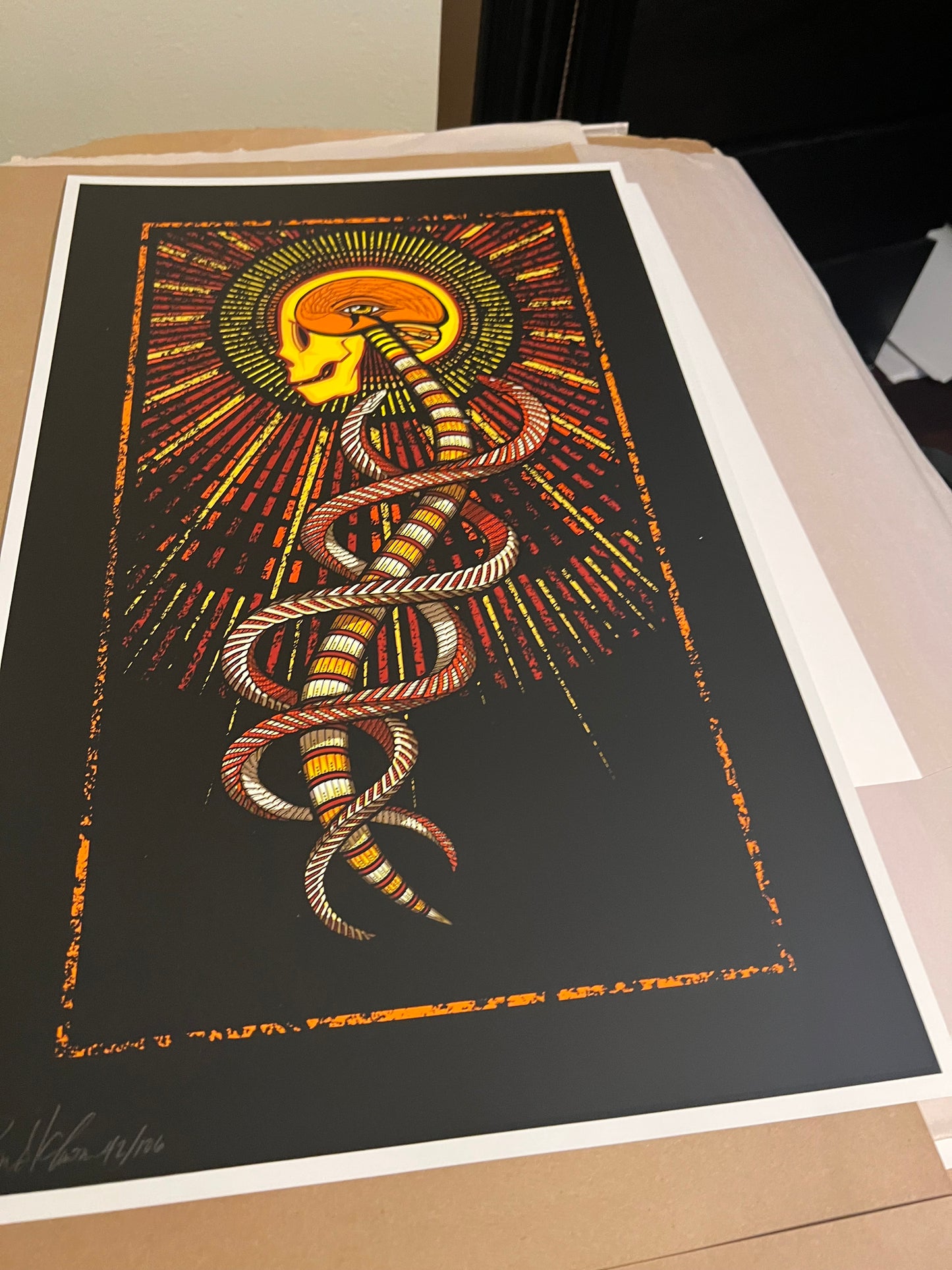 "Jacobs Ladder" by Brad Klausen Art Poster SIGNED SN!