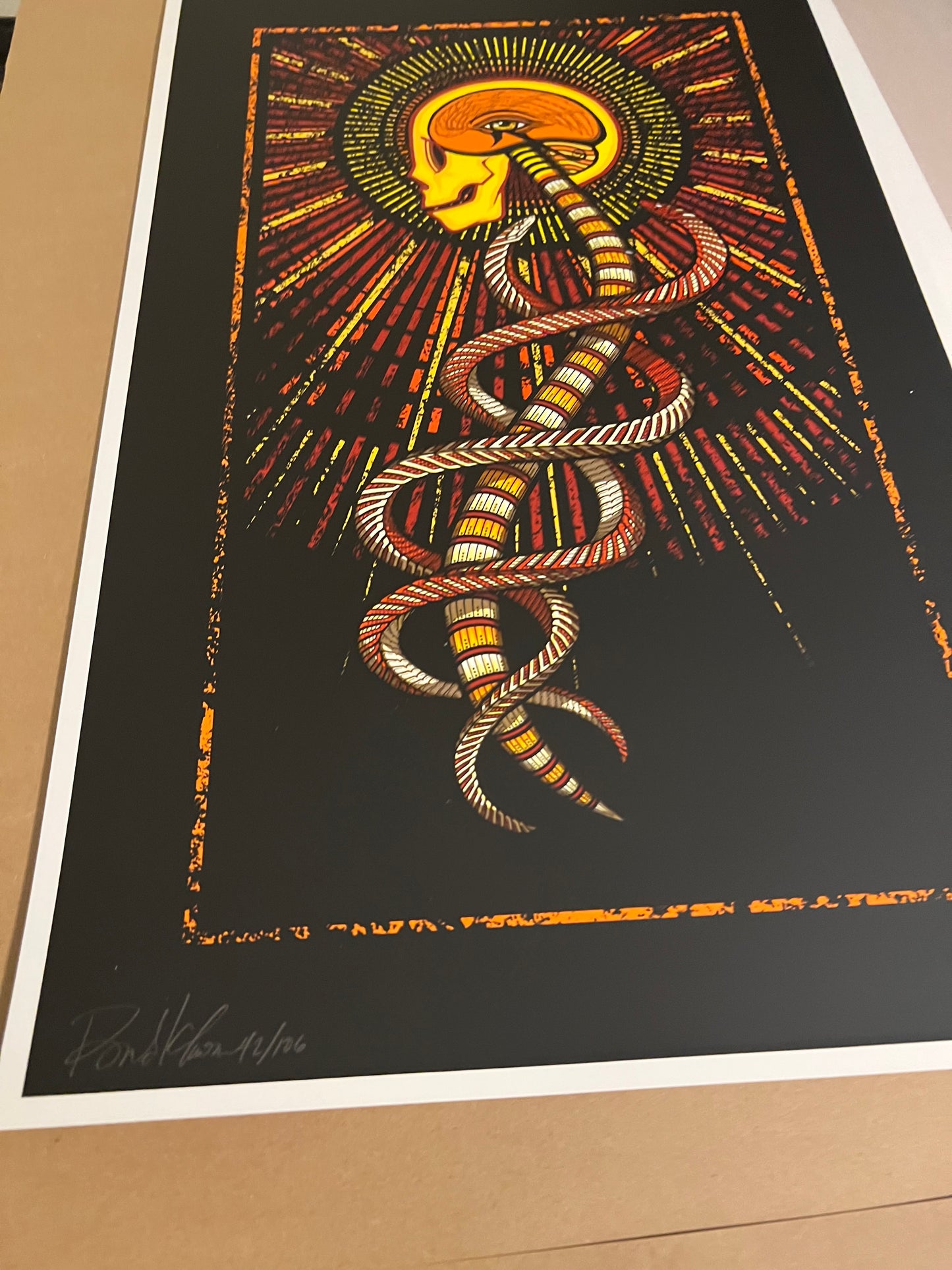 "Jacobs Ladder" by Brad Klausen Art Poster SIGNED SN!