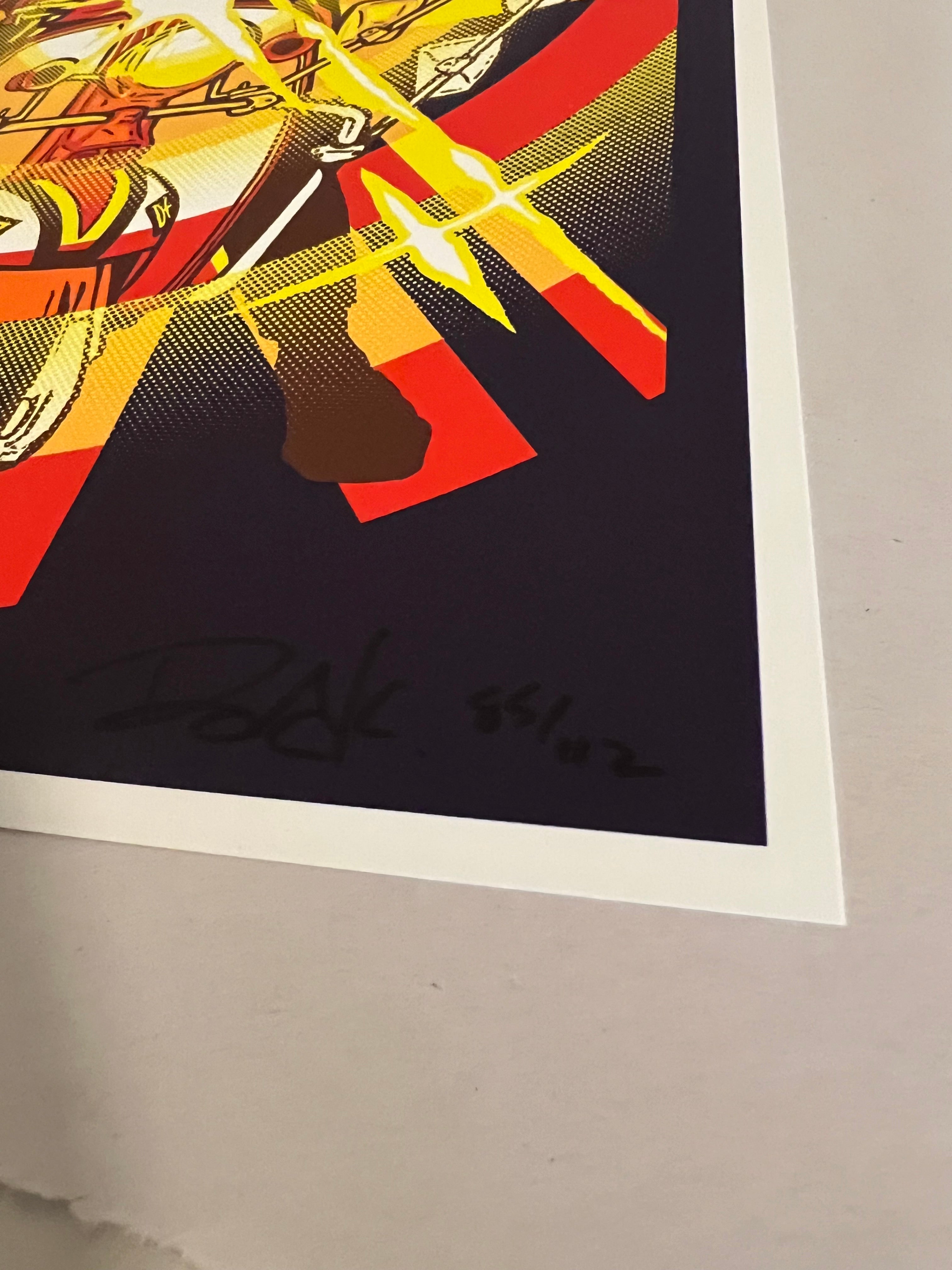 Eddie Vedder hammersmith apollo london june 2017 poster SIGNED SN 13x24!