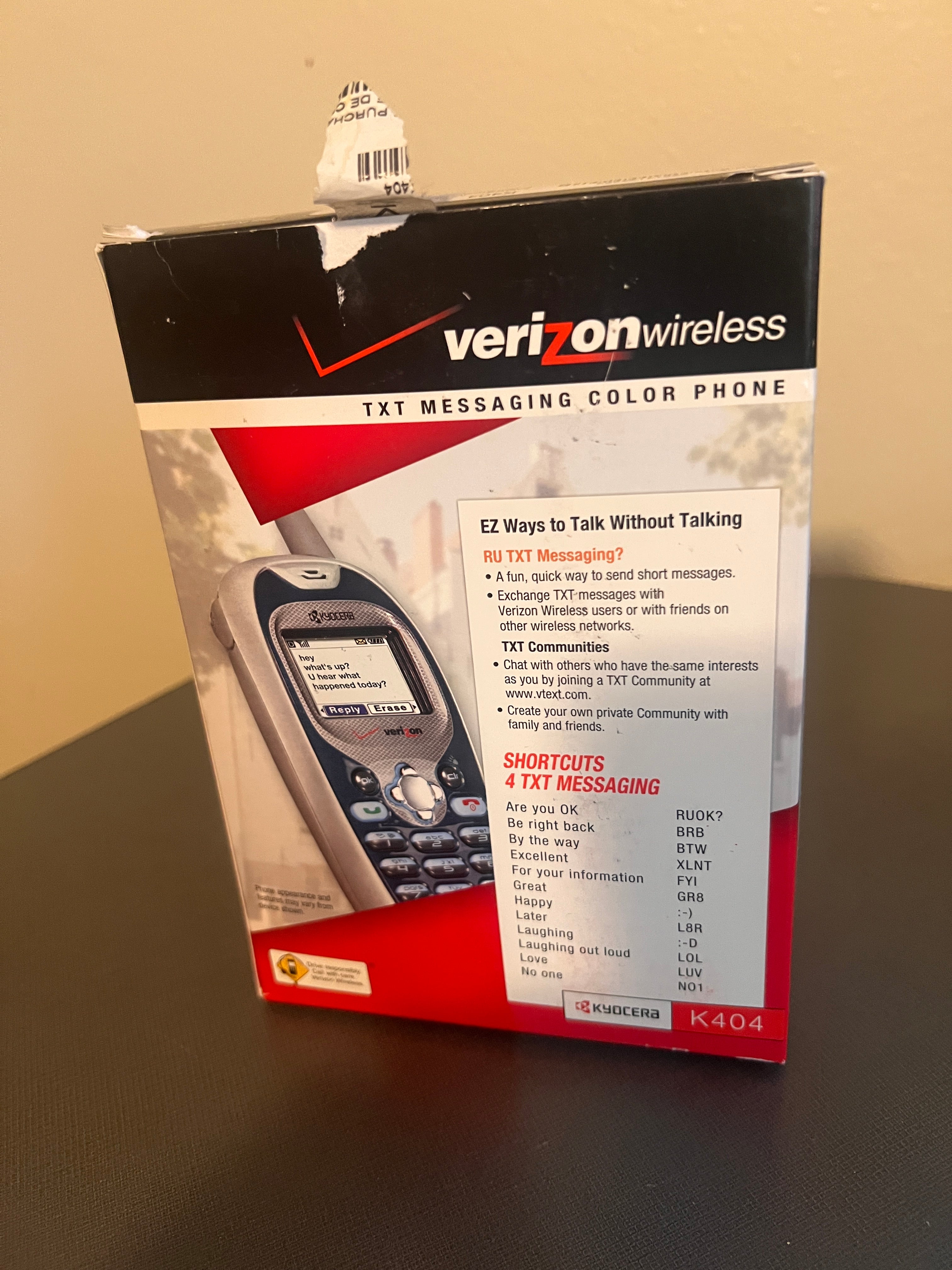 Verizon K404 Cell Phone
