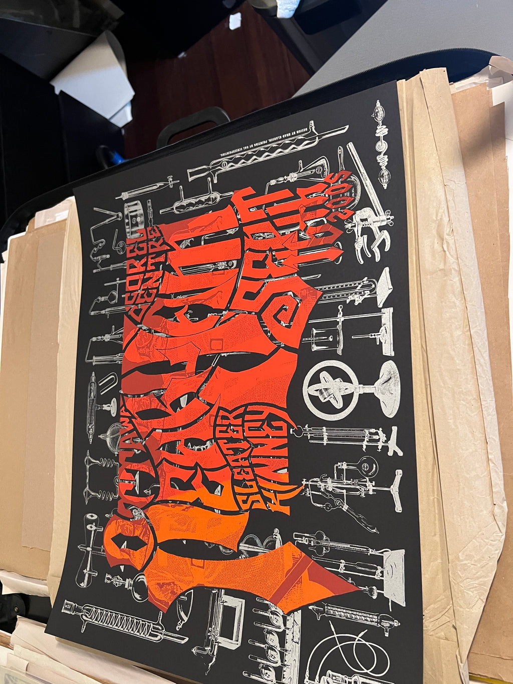 Pearl Jam Ottawa Kinney Sept 16th 2005 Poster 23x18.5!