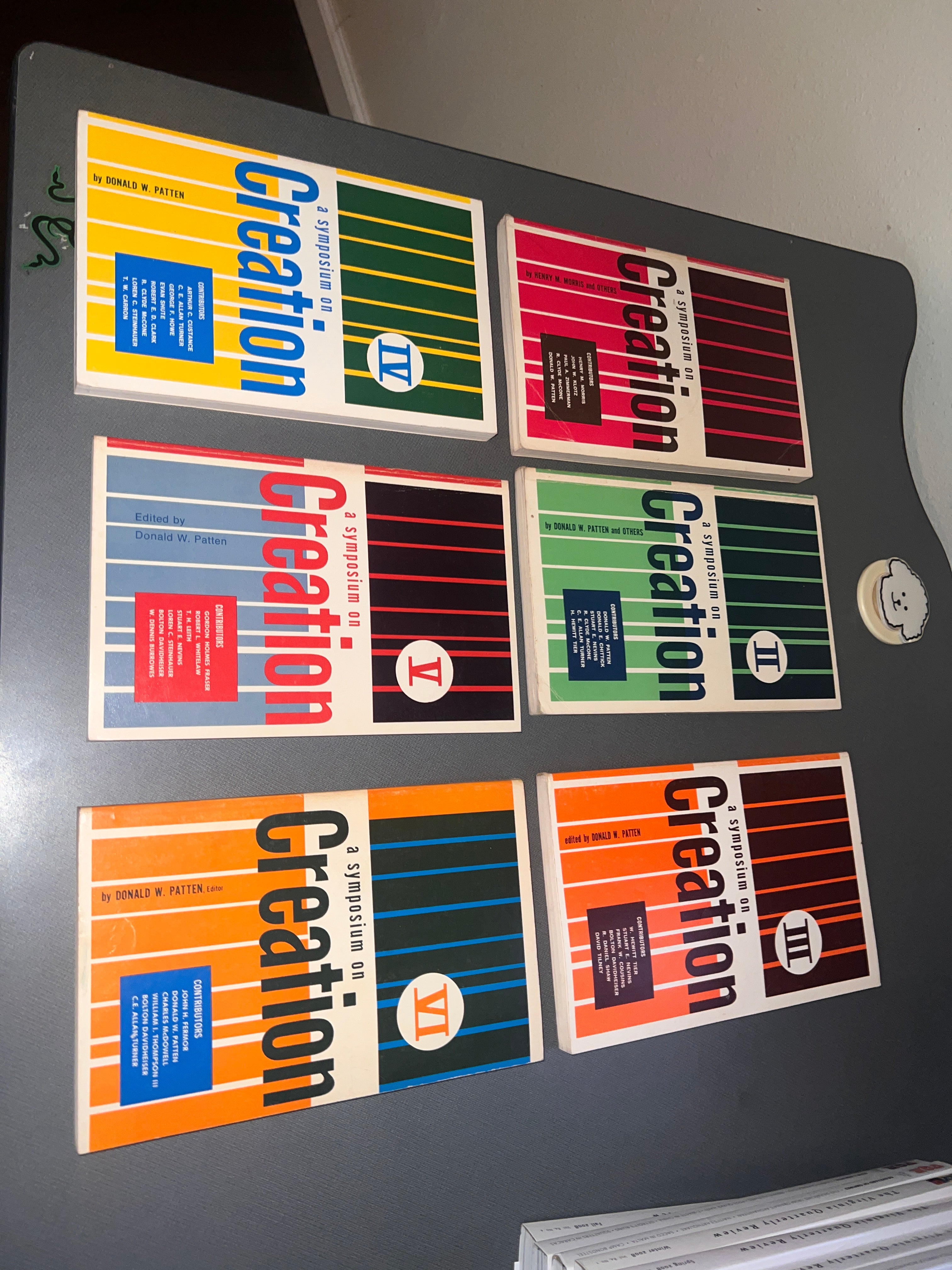 A Symposium On Creation Bundle 1-6 Books Vintage