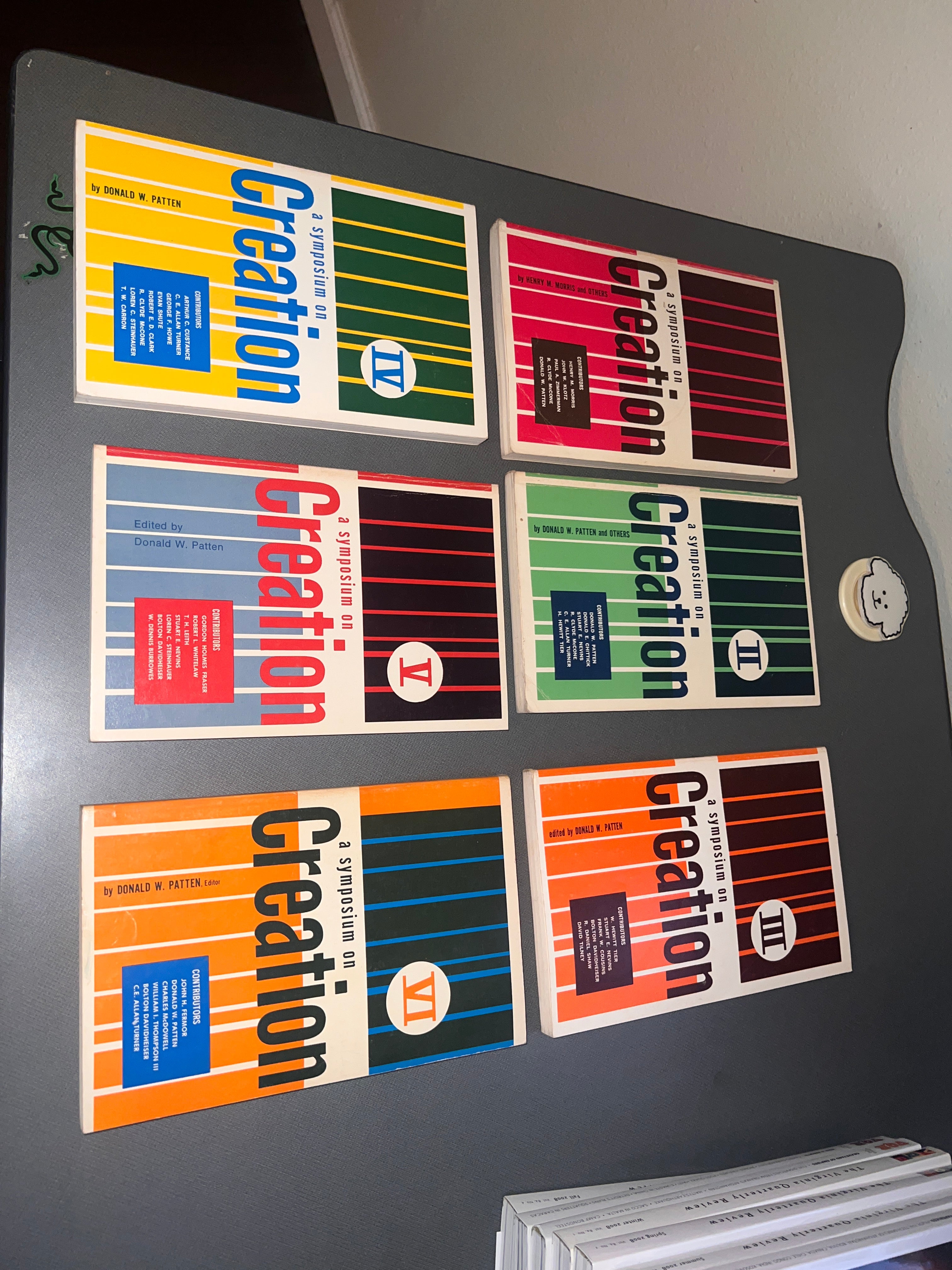 A Symposium On Creation Bundle 1-6 Books Vintage