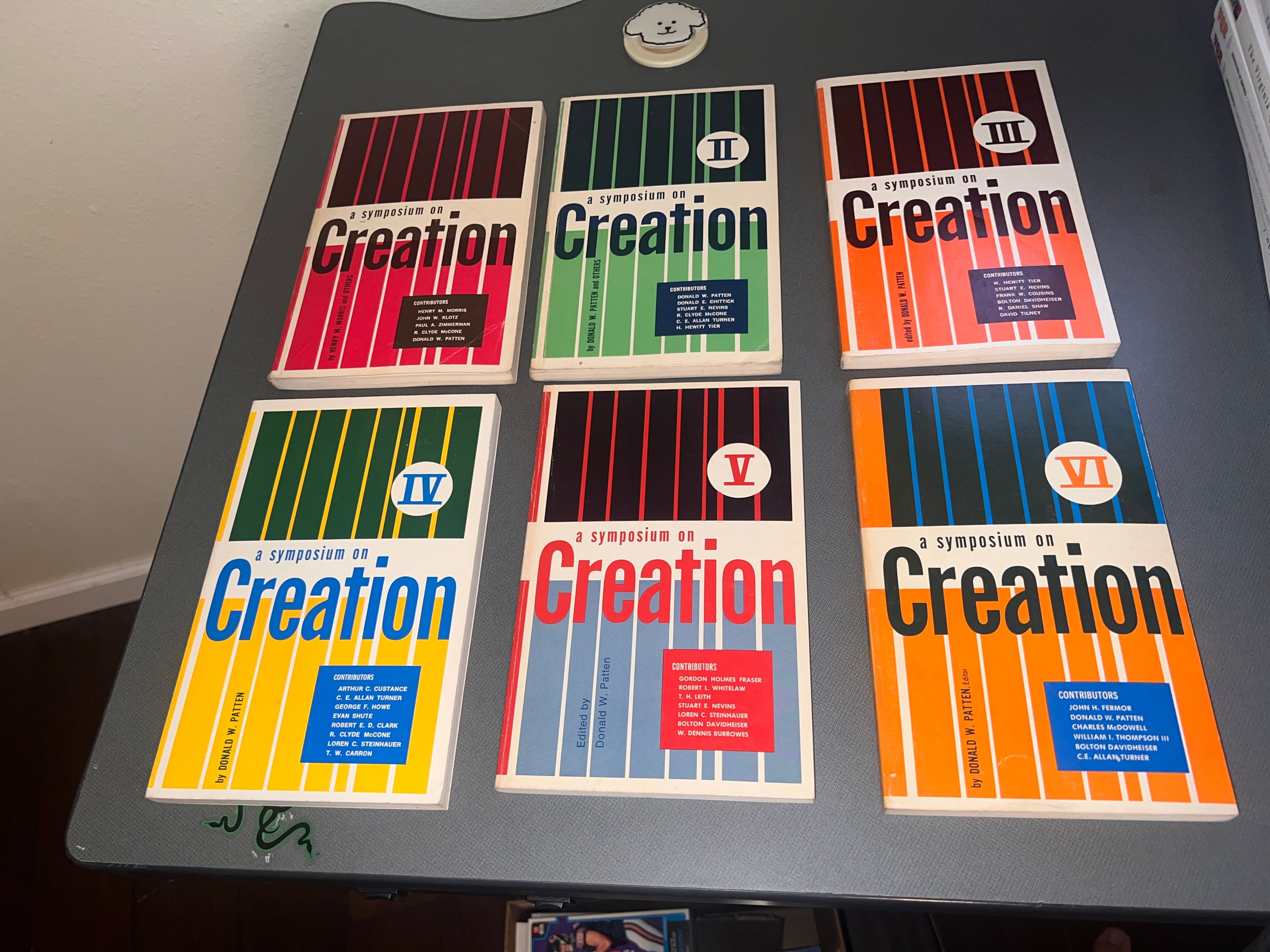 A Symposium On Creation Bundle 1-6 Books Vintage