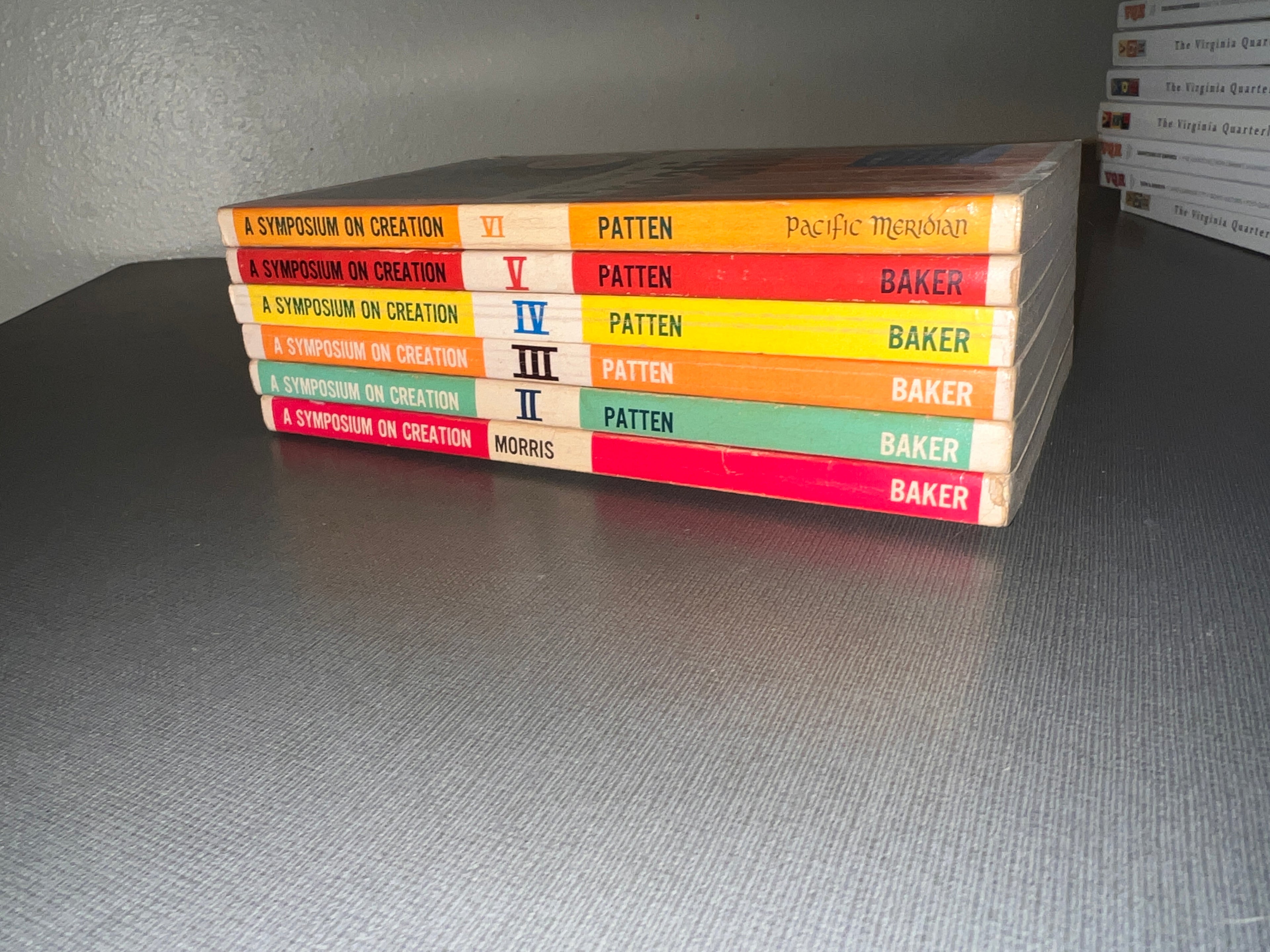 A Symposium On Creation Bundle 1-6 Books Vintage