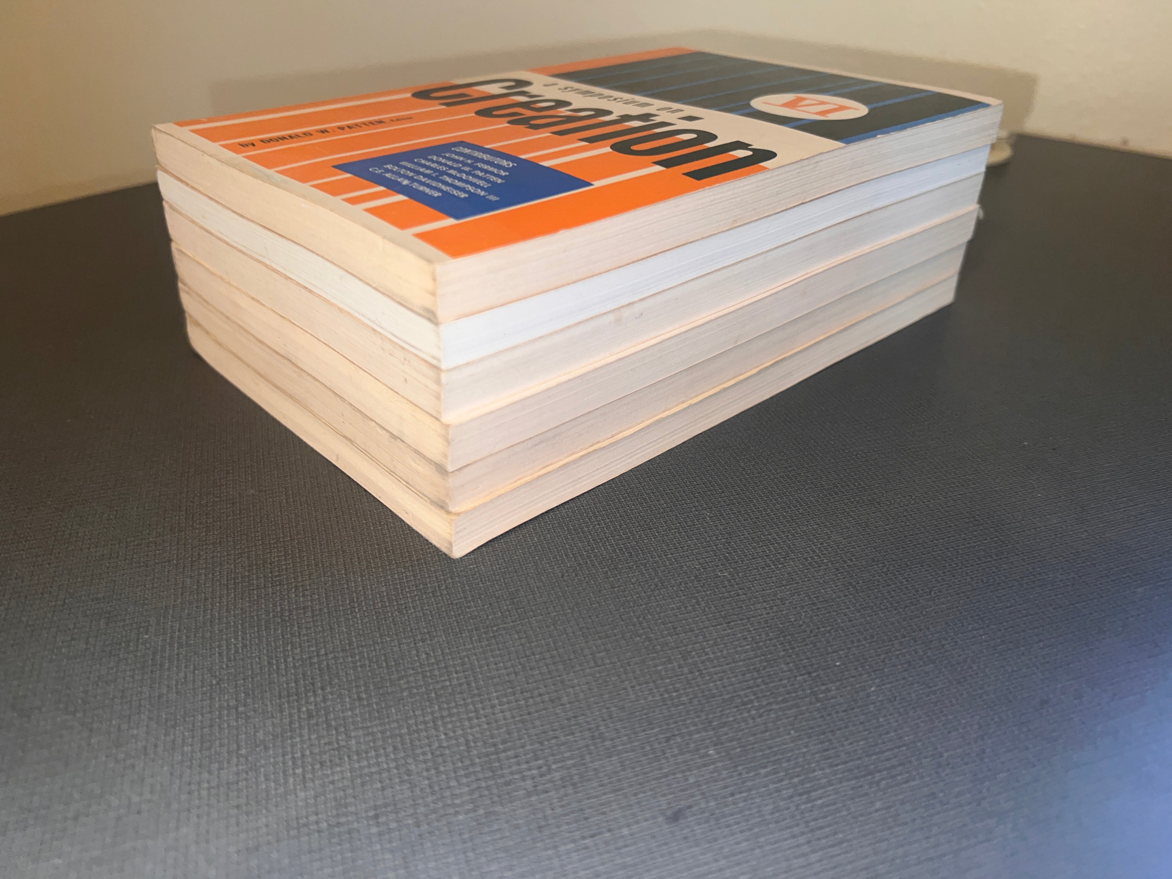 A Symposium On Creation Bundle 1-6 Books Vintage