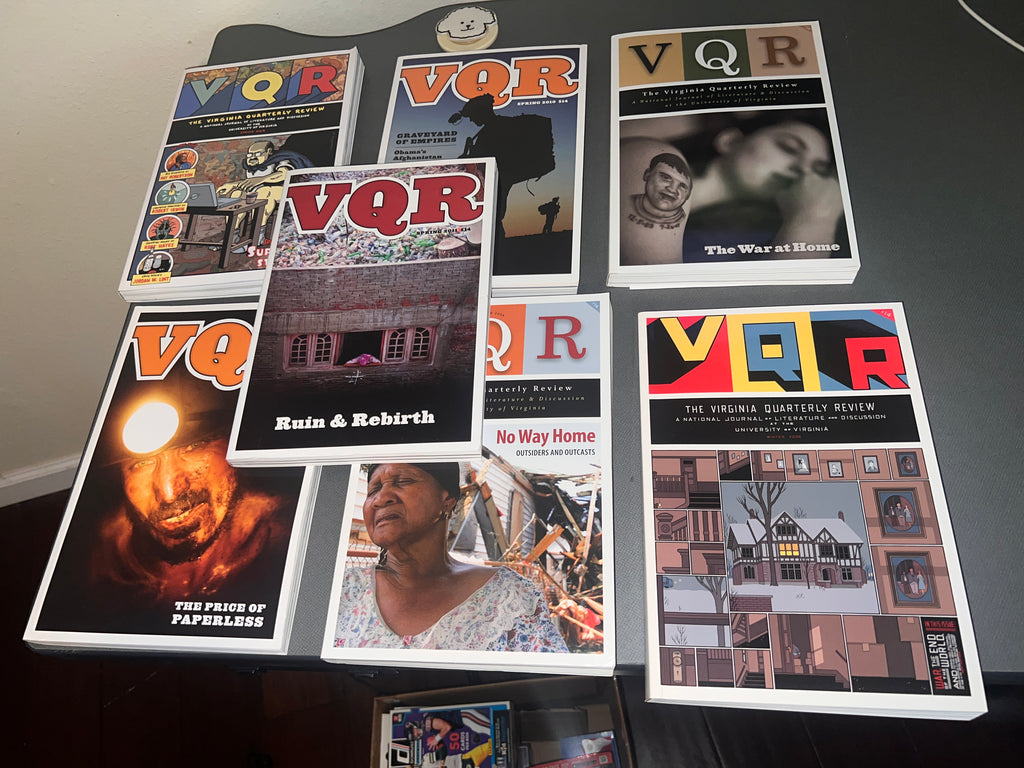 VIRGINIA QUARTERLY REVIEW VQR Lot Of 7 Issues 2008-2011
