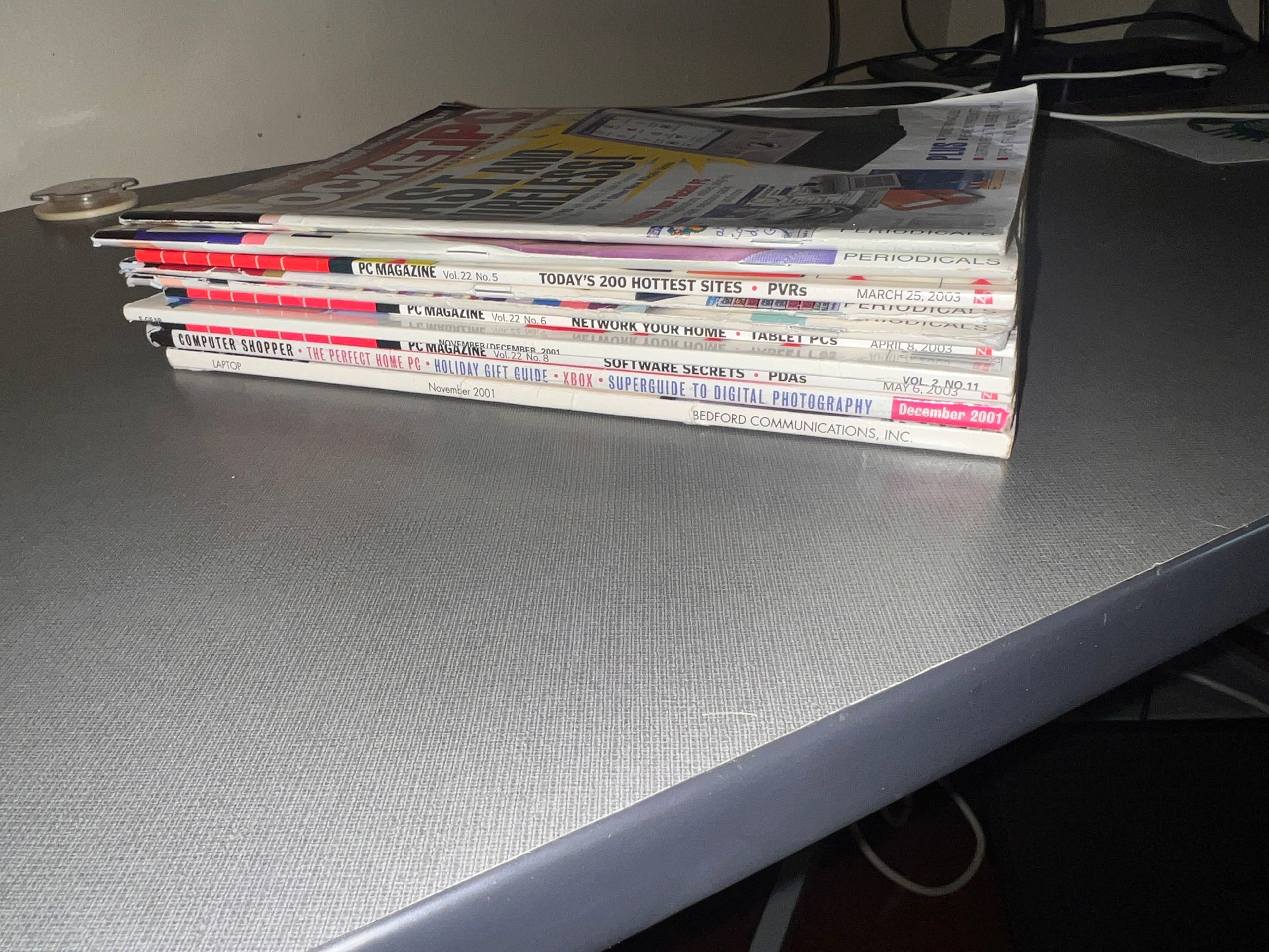 Bundle of 11 vintage PC Magazines!  Pocket PC and more!