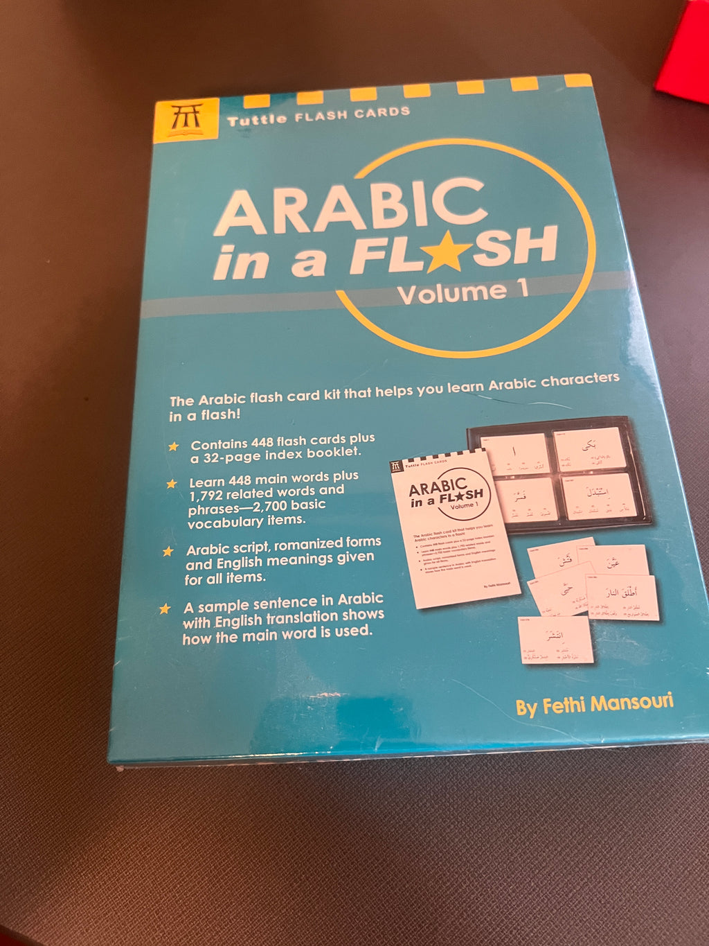 Arabic in a Flash Kit Volume 1: A Set of 448 Flash Cards NEW