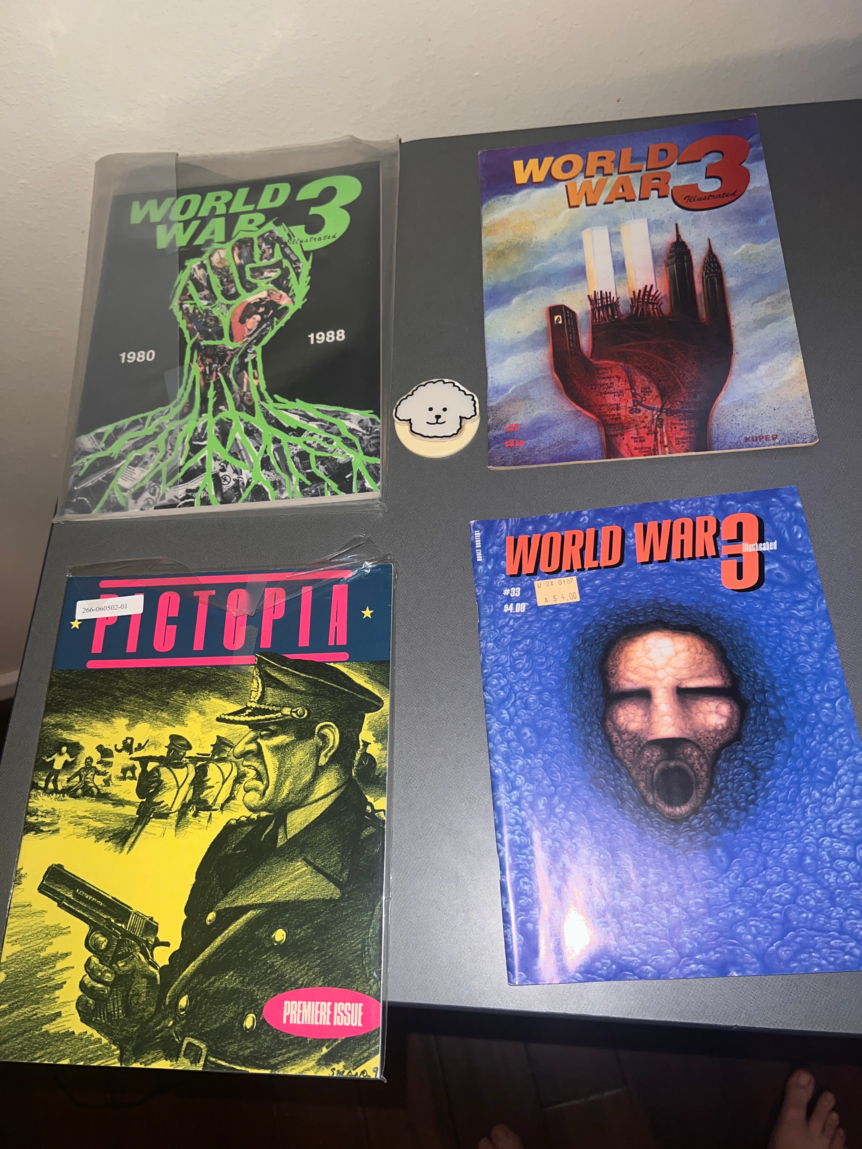 Fantagraphics rare bundle of comics!  World war 3 9-11 Pictopia ++!