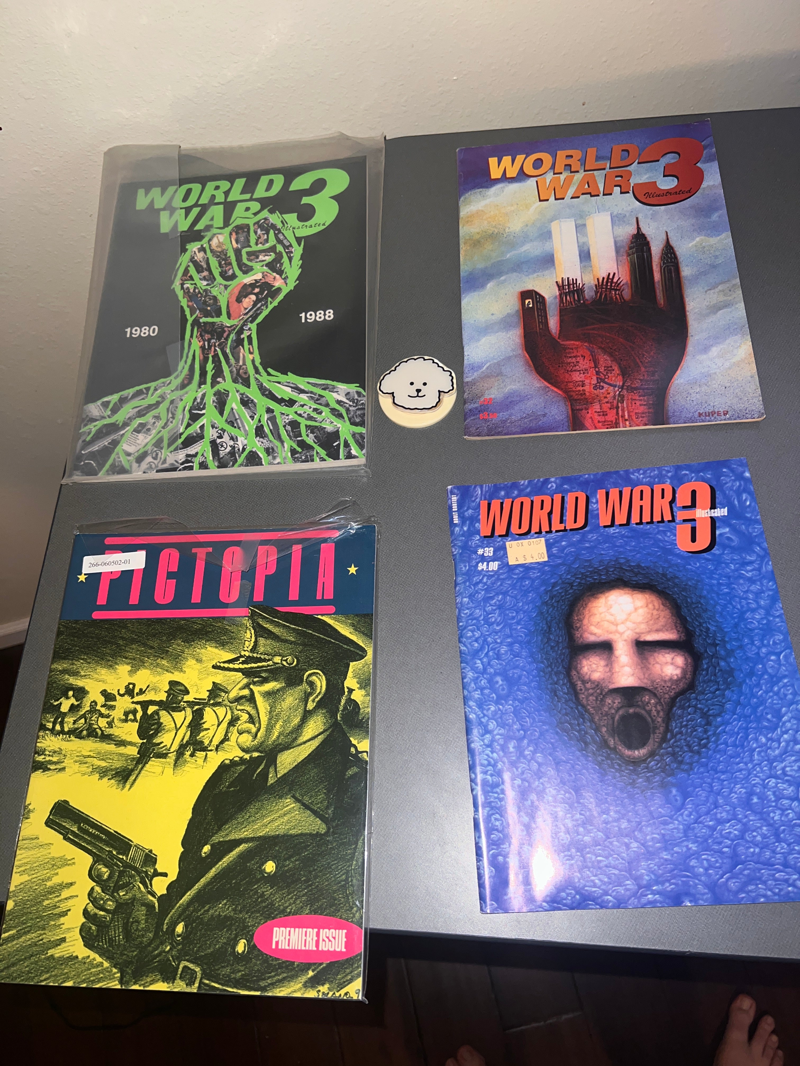 Fantagraphics rare bundle of comics!  World war 3 9-11 Pictopia ++!