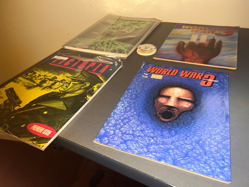 Fantagraphics rare bundle of comics!  World war 3 9-11 Pictopia ++!