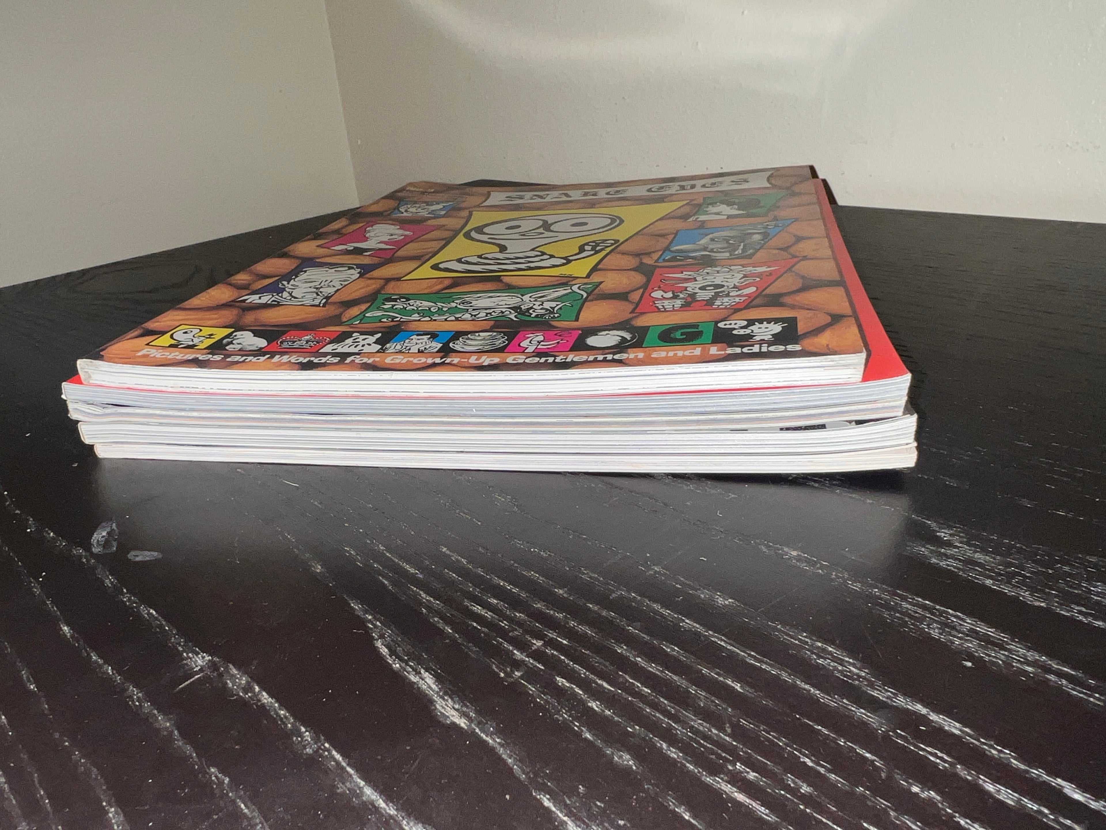 4 Adbusters Magazine Lot + Fantagraphics Snake Eyes Comic