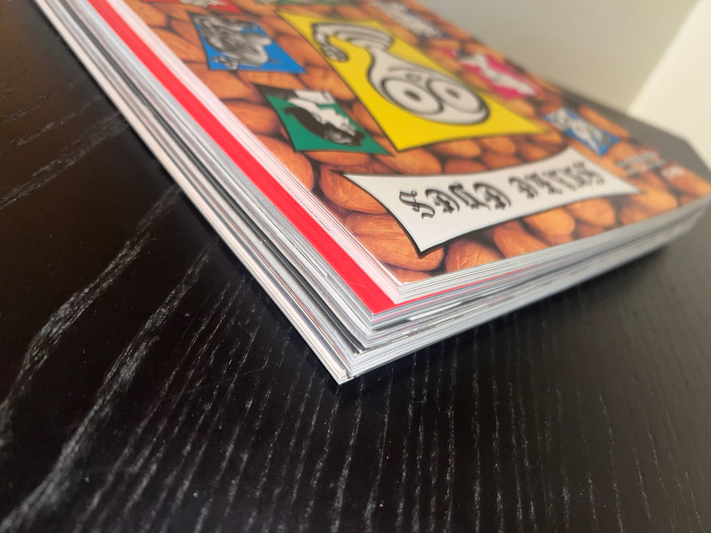 4 Adbusters Magazine Lot + Fantagraphics Snake Eyes Comic