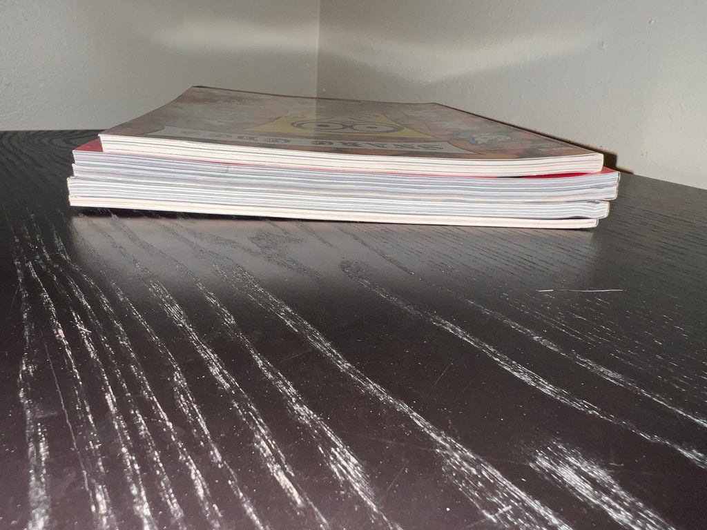 4 Adbusters Magazine Lot + Fantagraphics Snake Eyes Comic