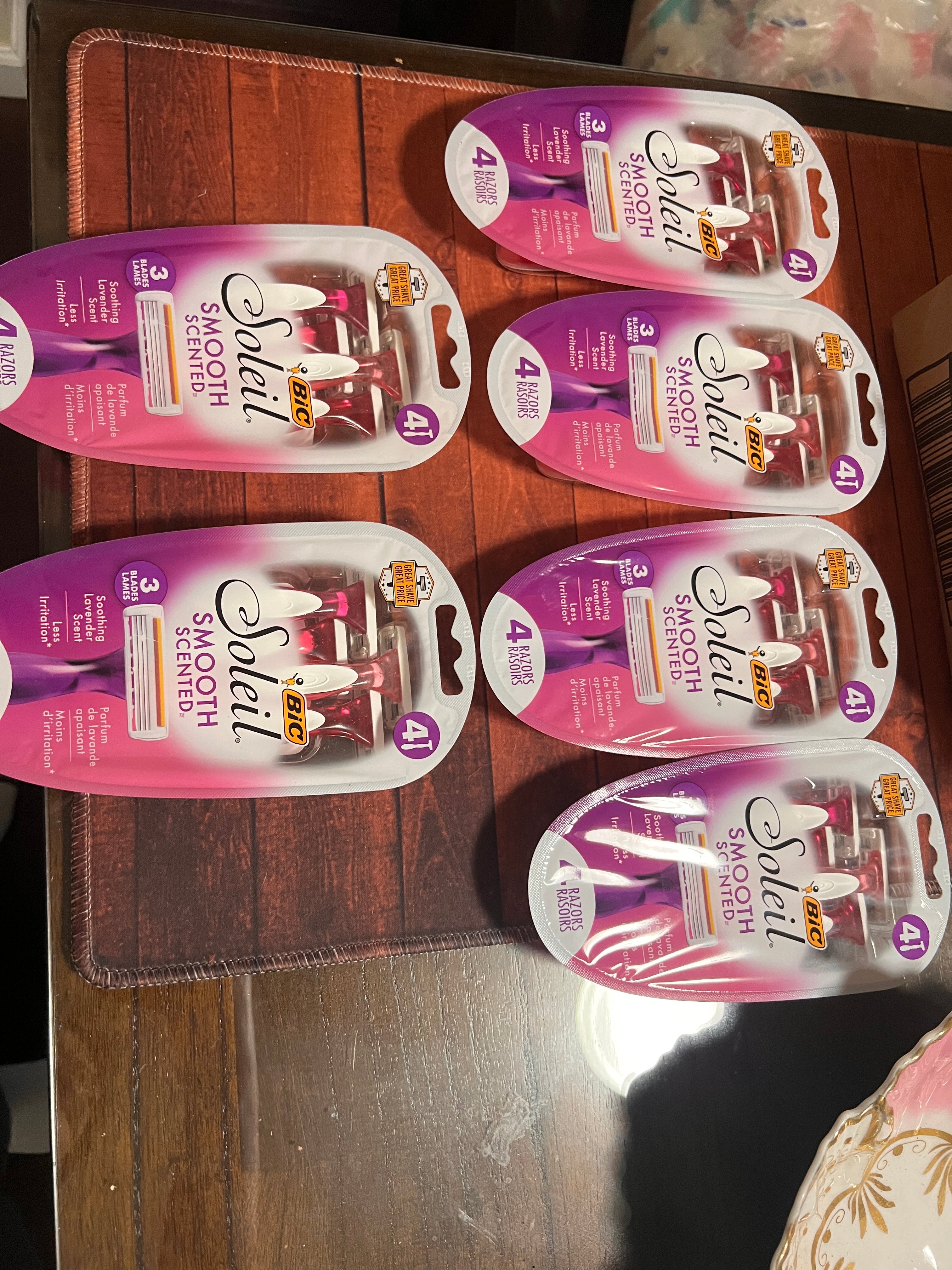 BIC Soleil Twilight Disposable Razor, Women, 4-Count (Pack of 6)