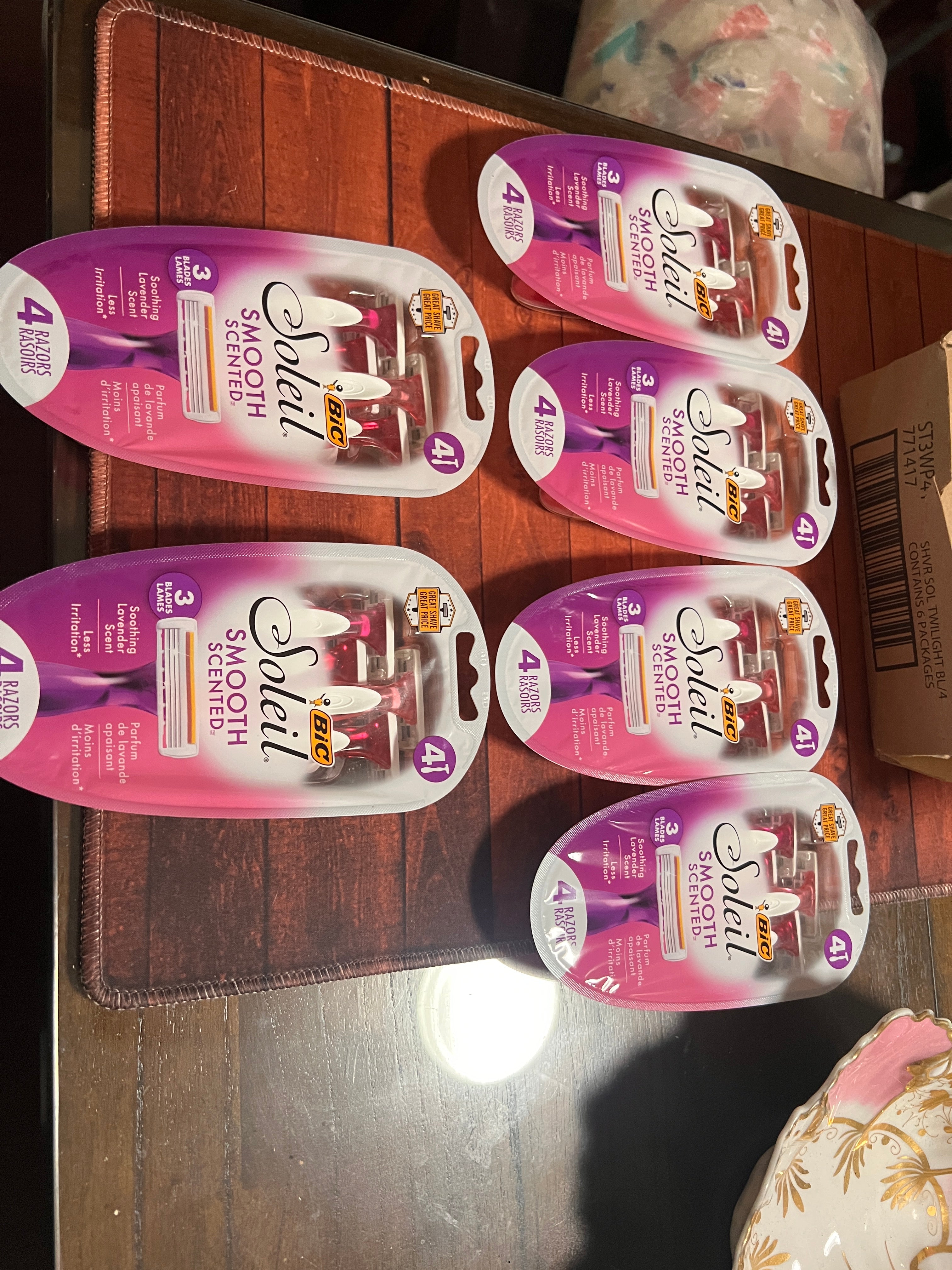 BIC Soleil Twilight Disposable Razor, Women, 4-Count (Pack of 6)