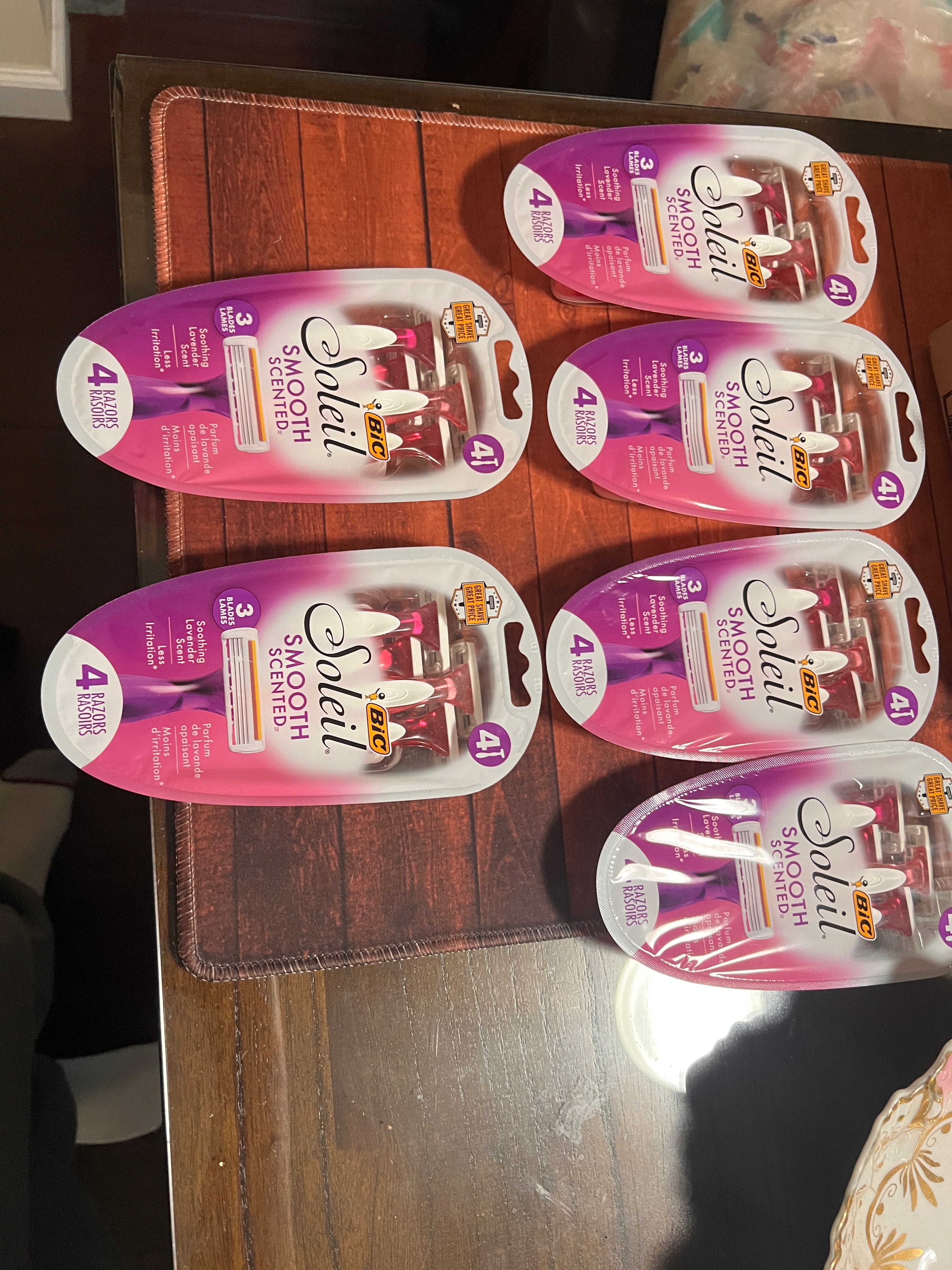 BIC Soleil Twilight Disposable Razor, Women, 4-Count (Pack of 6)