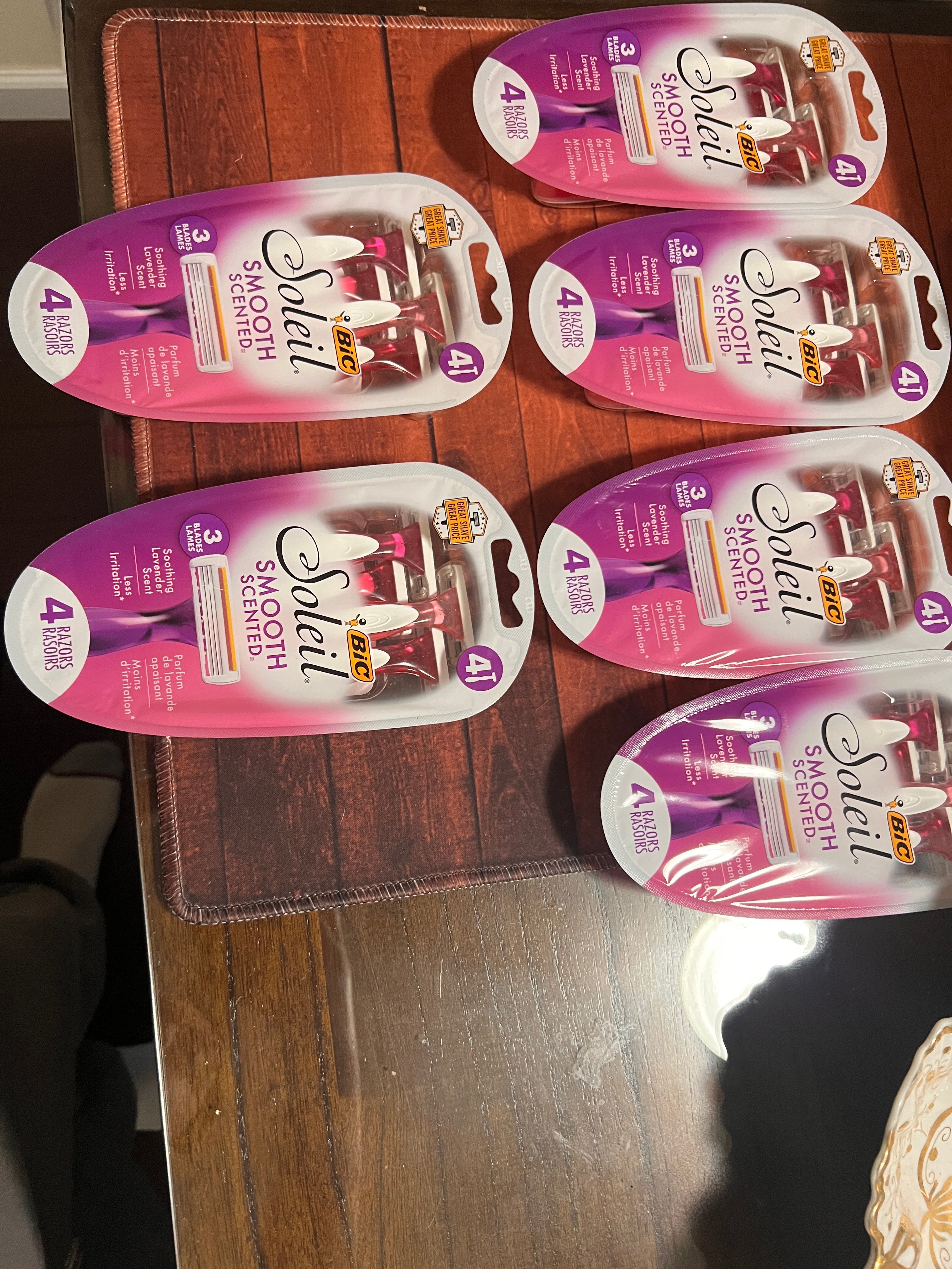 BIC Soleil Twilight Disposable Razor, Women, 4-Count (Pack of 6)