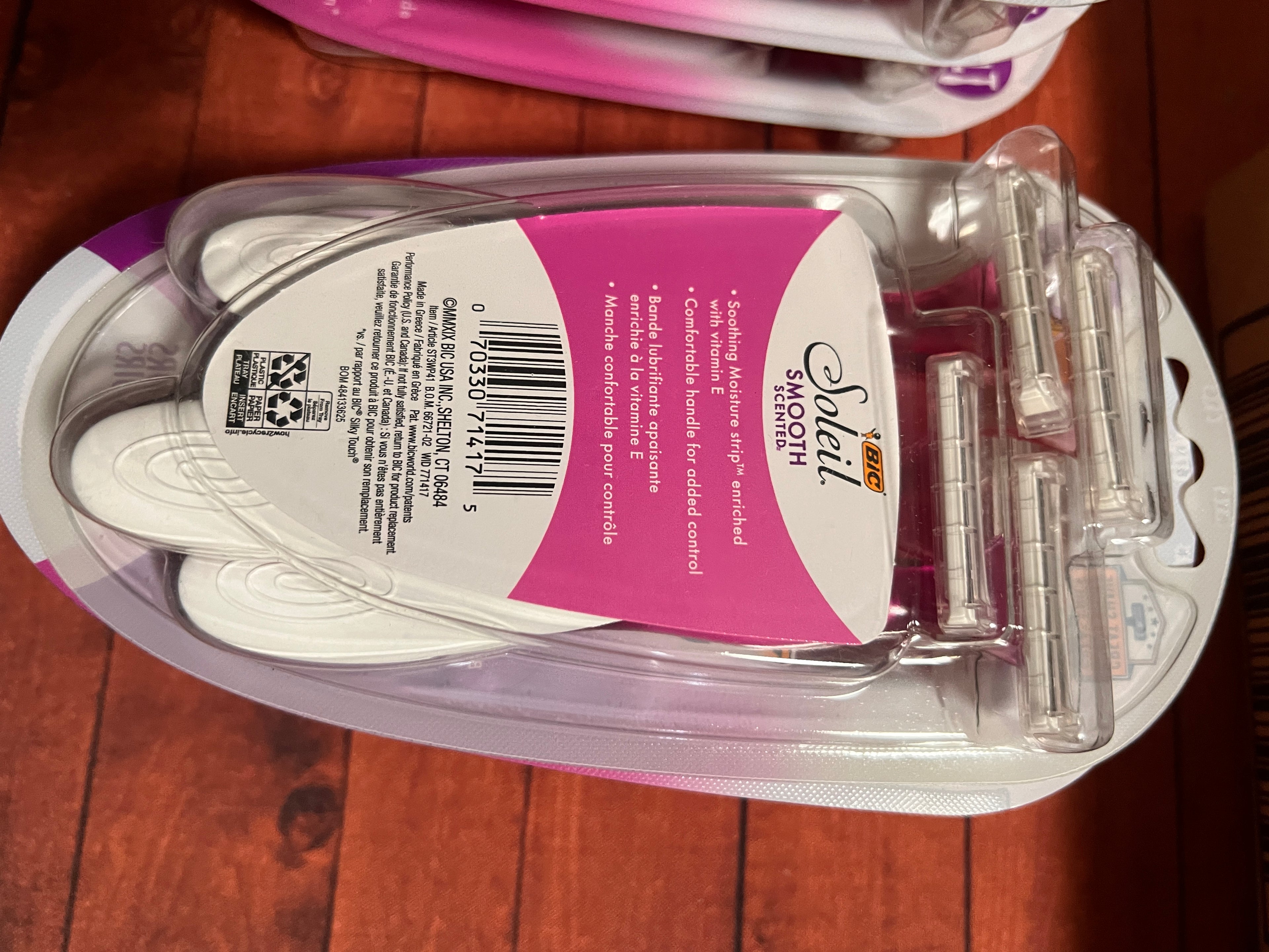 BIC Soleil Twilight Disposable Razor, Women, 4-Count (Pack of 6)