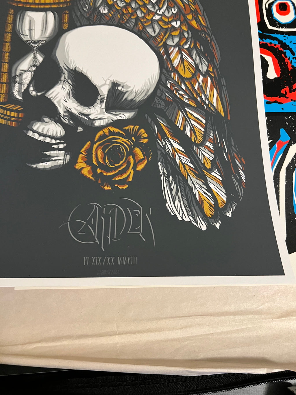 Pearl Jam Soundgarden June 19th 2008 Camden Klausen 12x24 Poster!