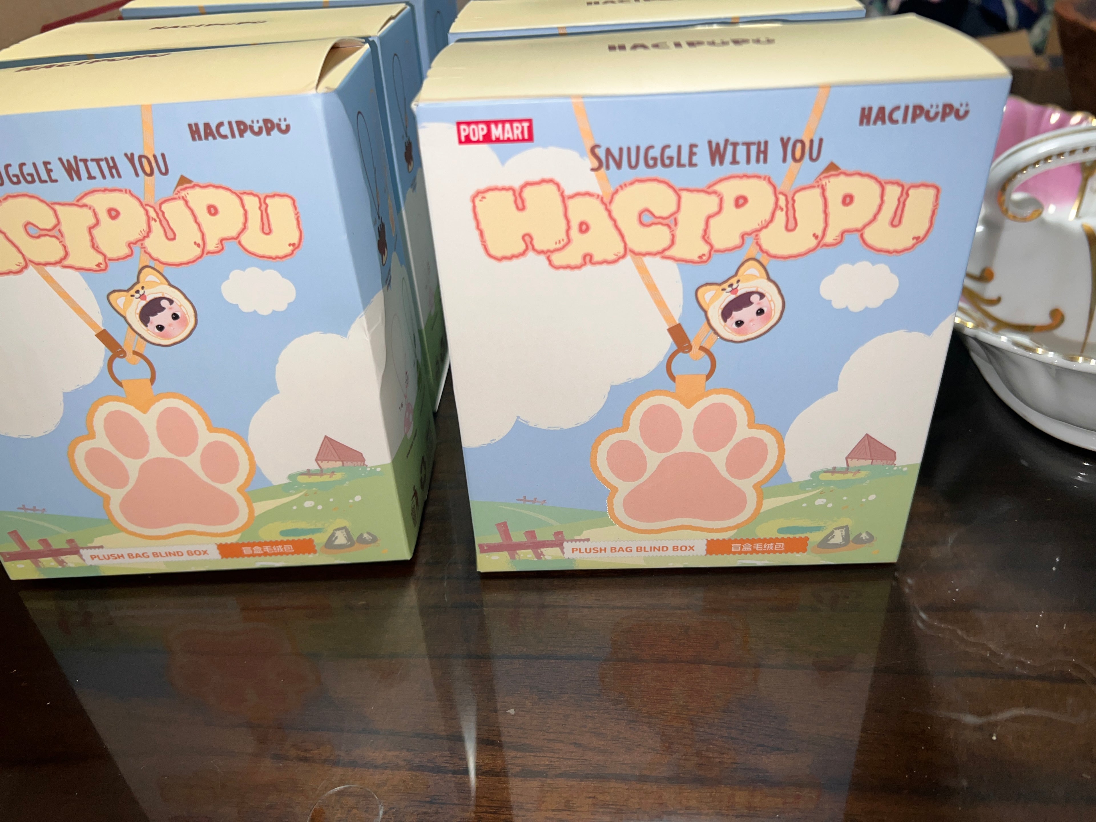 POPMART HACIPUPU Snuggle With You Set 6pcs Confirmed Plush bag Blind Box