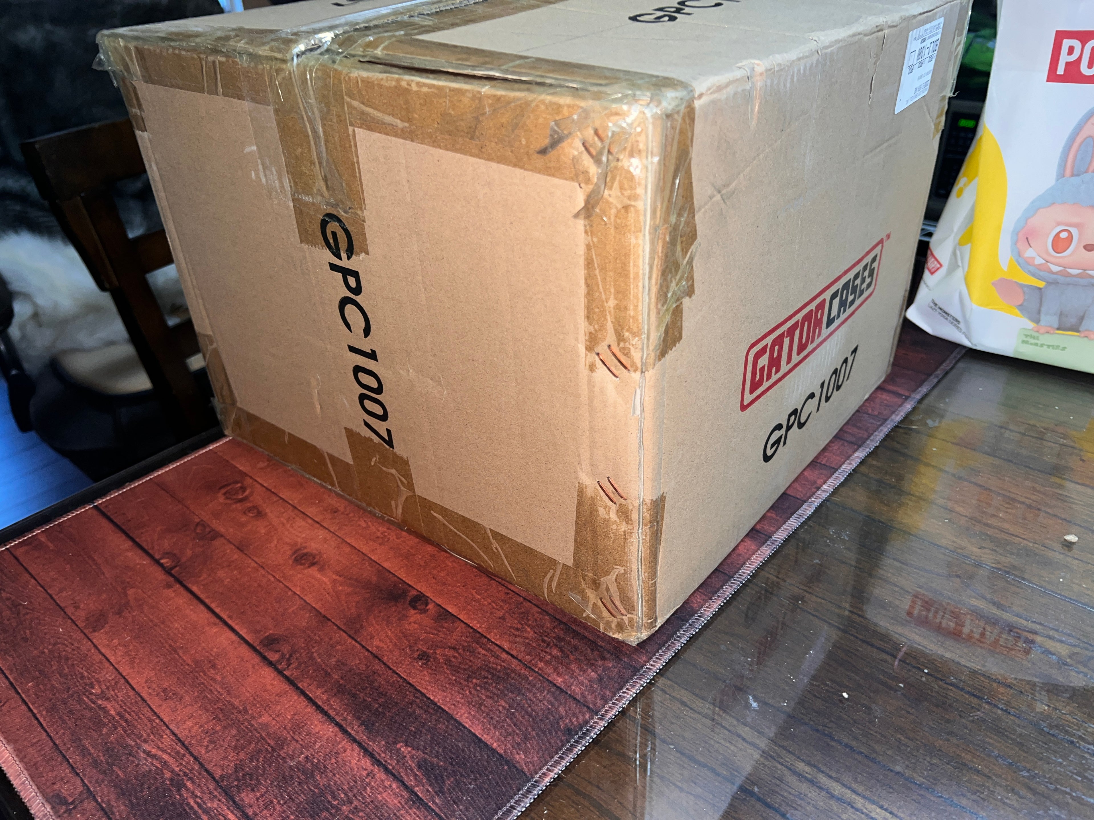 Gator Cases Standard Series Padded Tom Bag; 10"X7"; (GP-1007)