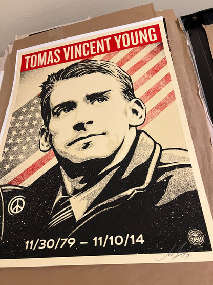 Thomas Vincent Young  2014 poster SIGNED SN! #118/200!