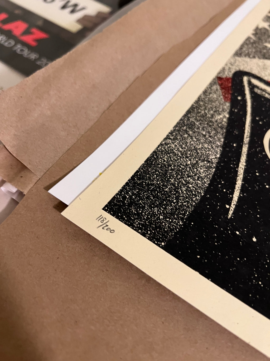 Tomas Vincent Young  2014 poster SIGNED SN! #118/200!