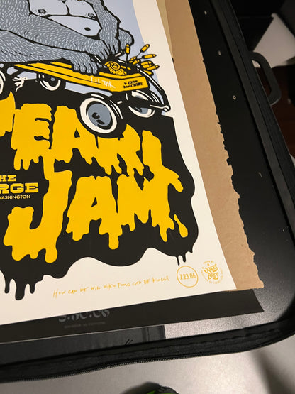 PEARL JAM GEORGE 2006 AMES BROS Poster 14x27!