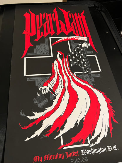 Pearl Jam May 30 2006 my morning jacket washington dc Poster 17x31!