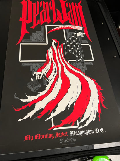 Pearl Jam May 30 2006 my morning jacket washington dc Poster 17x31!