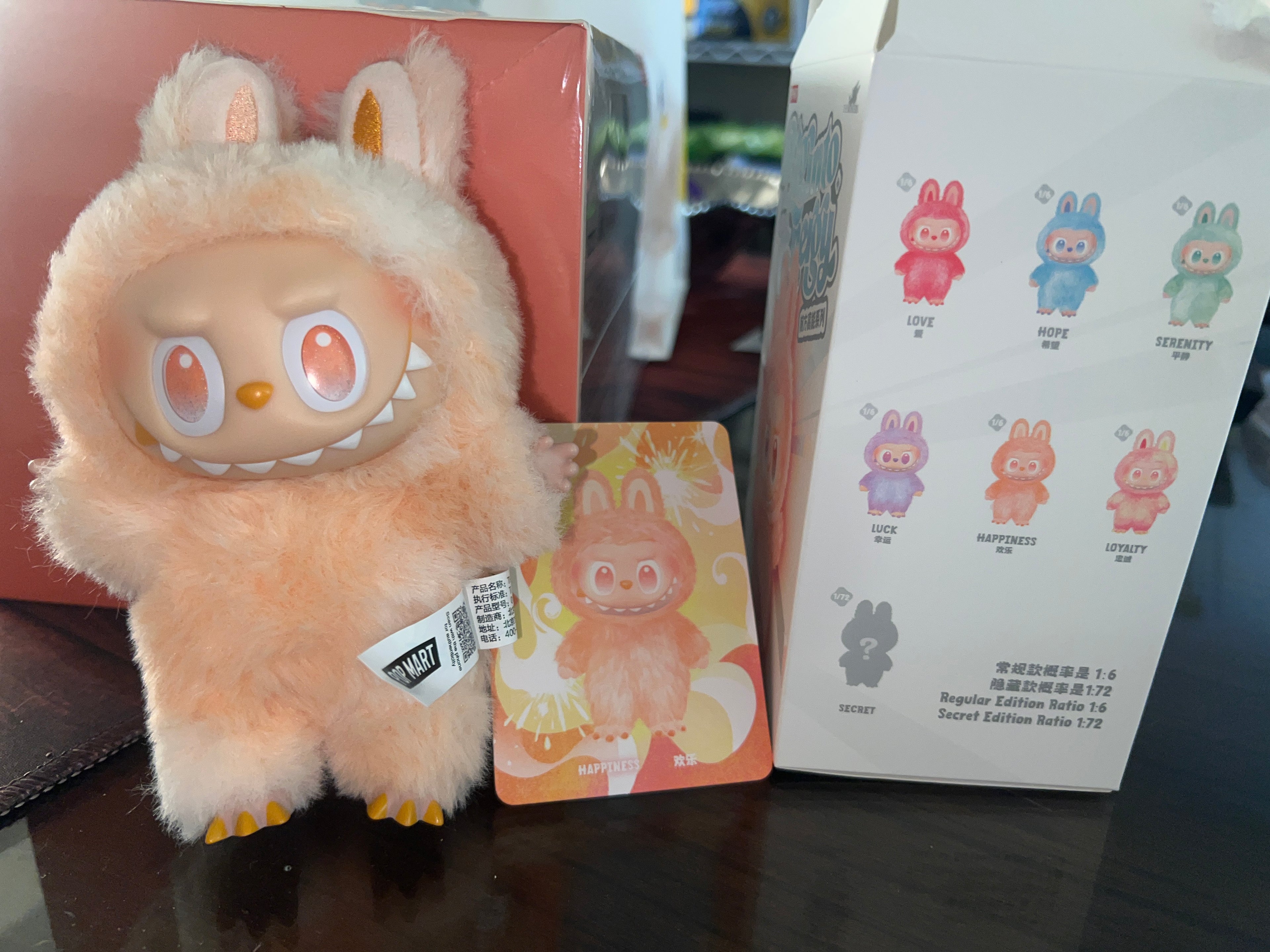 Popmart Labubu Big into Energy - Happiness and Hope!