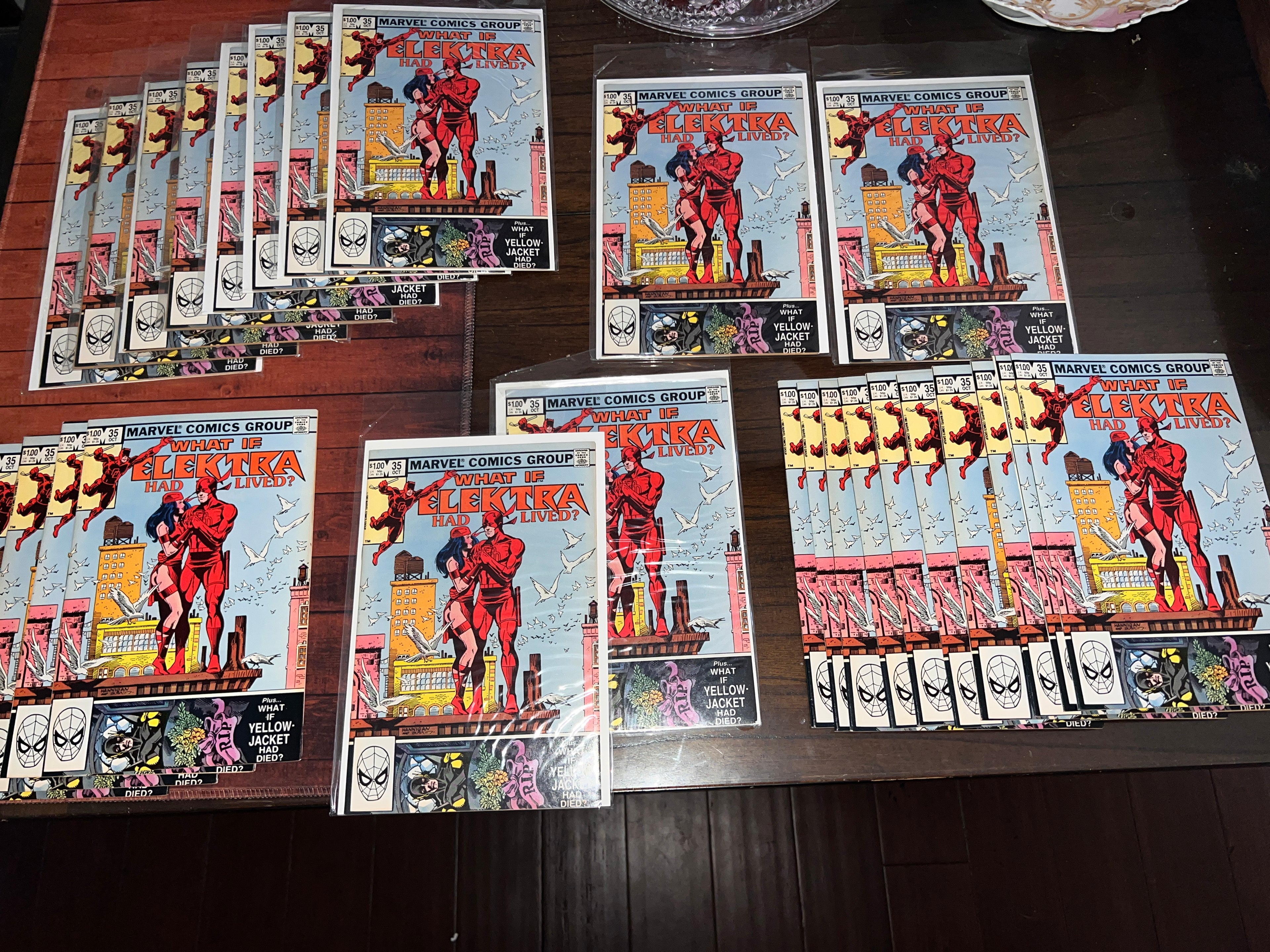 Daredevil Comic Book What if Elektra Had Lived Bundle x27 total! 1982