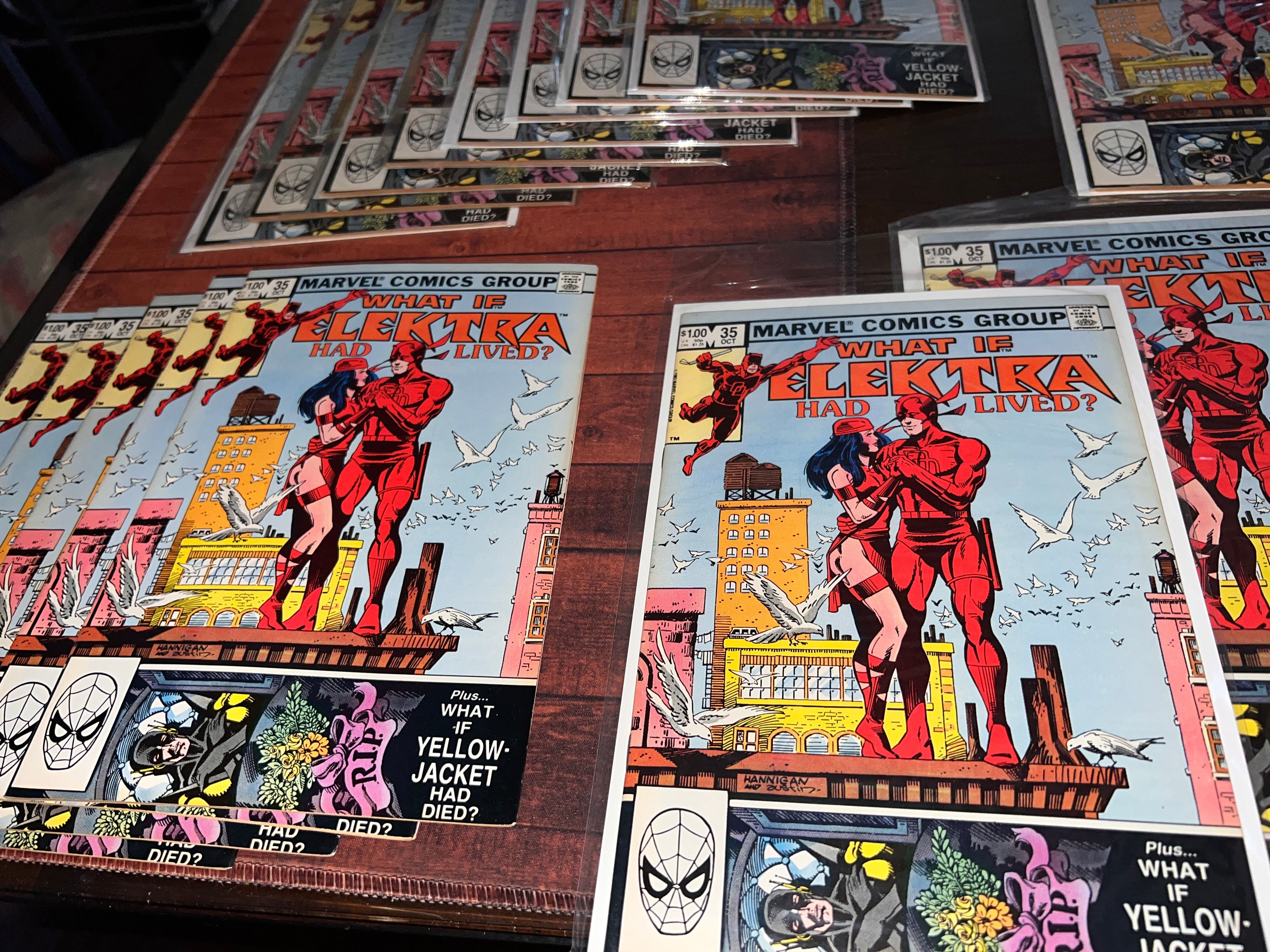 Daredevil Comic Book What if Elektra Had Lived Bundle x27 total! 1982