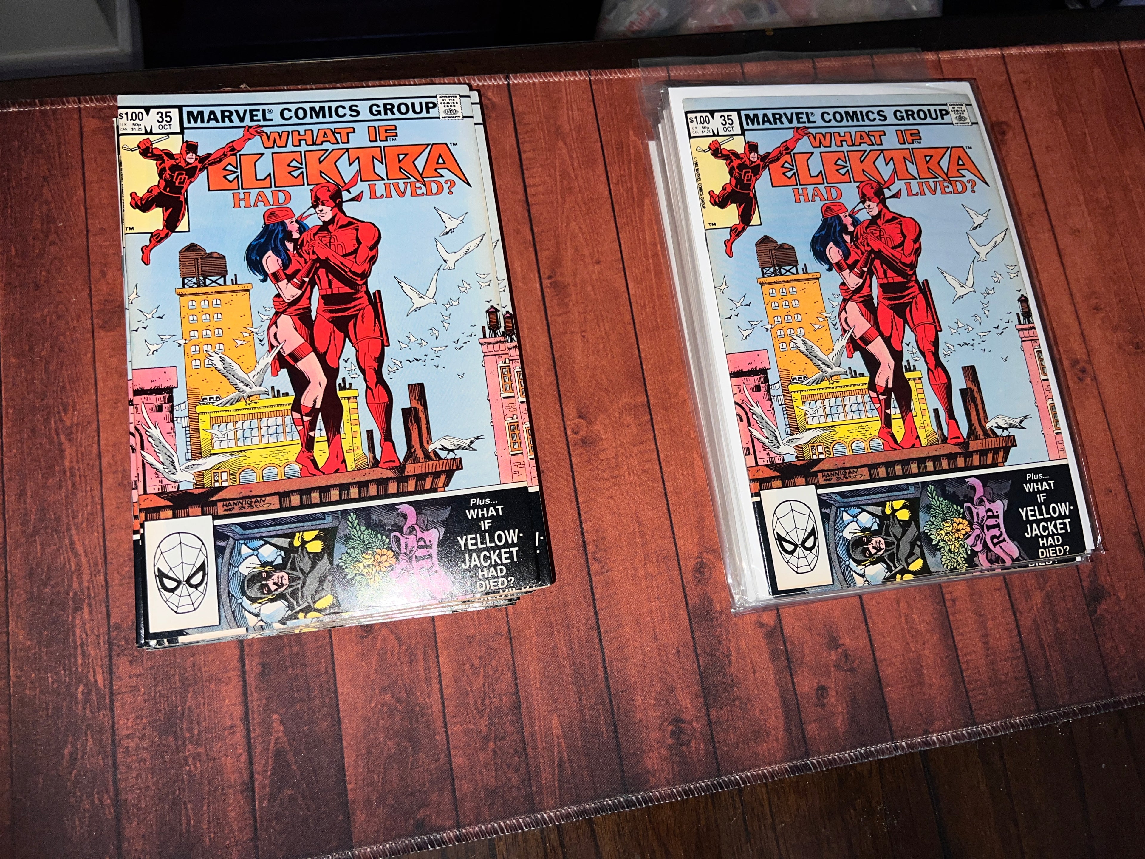 Daredevil Comic Book What if Elektra Had Lived Bundle x27 total! 1982