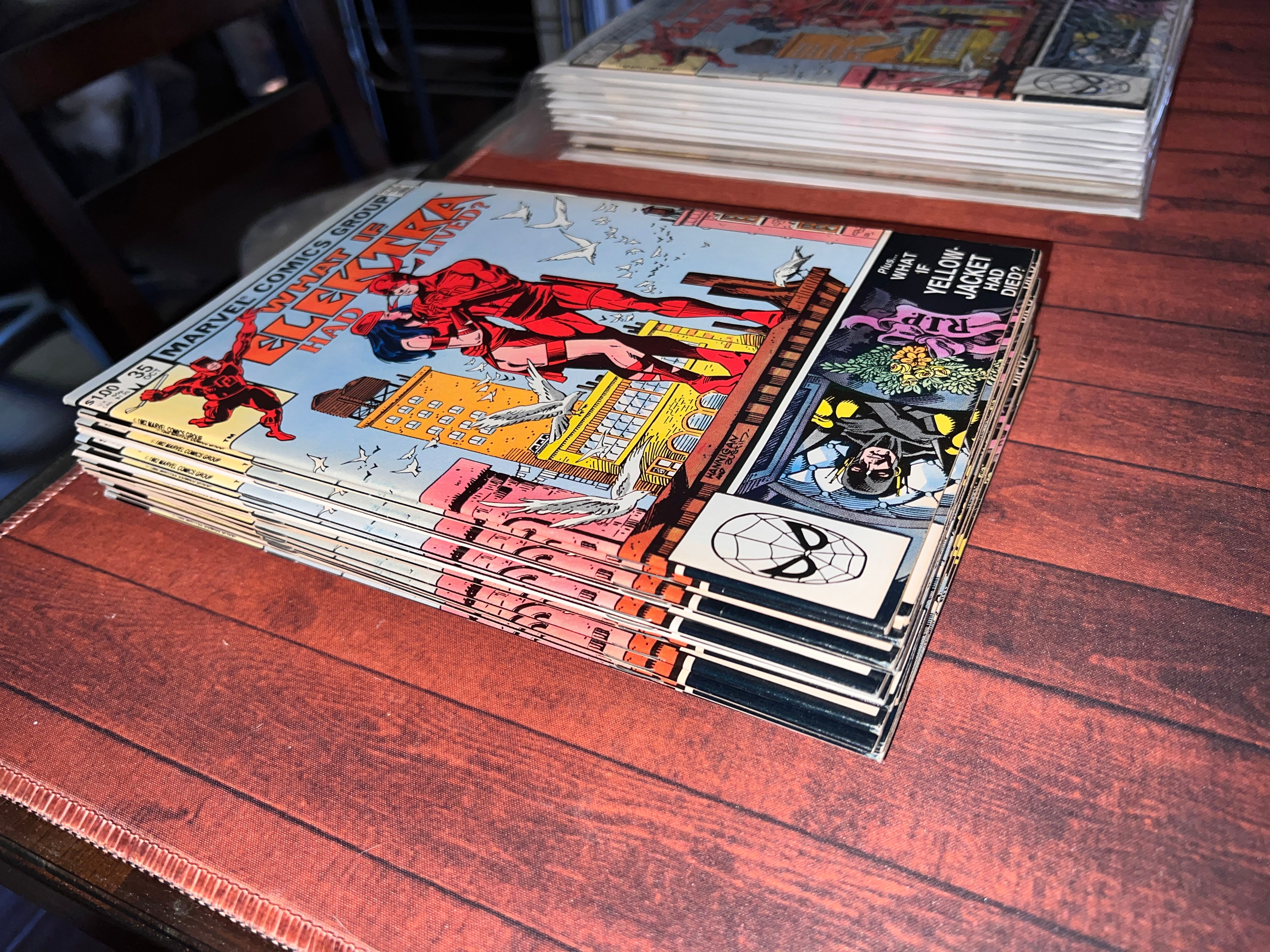 Daredevil Comic Book What if Elektra Had Lived Bundle x27 total! 1982