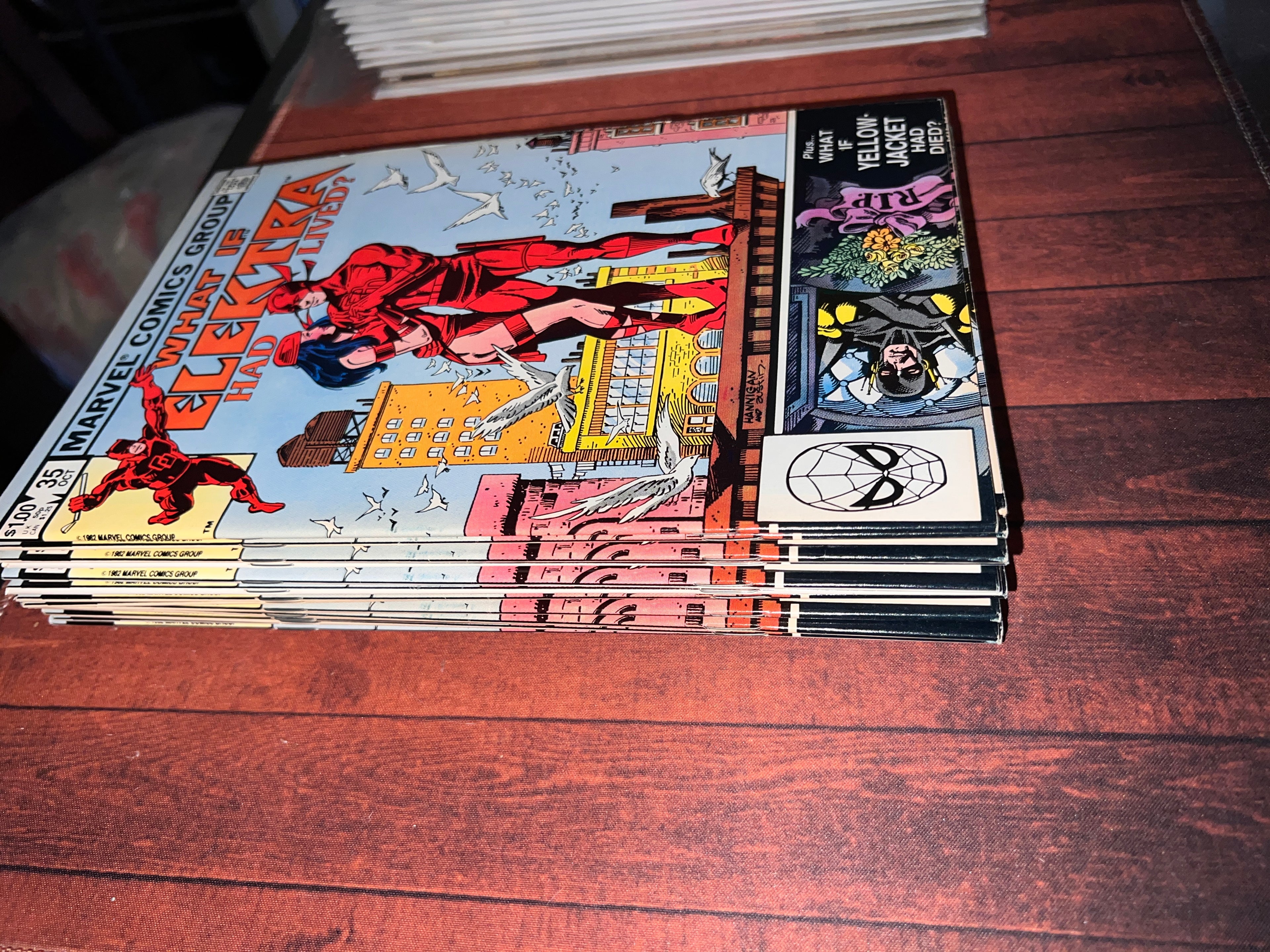 Daredevil Comic Book What if Elektra Had Lived Bundle x27 total! 1982